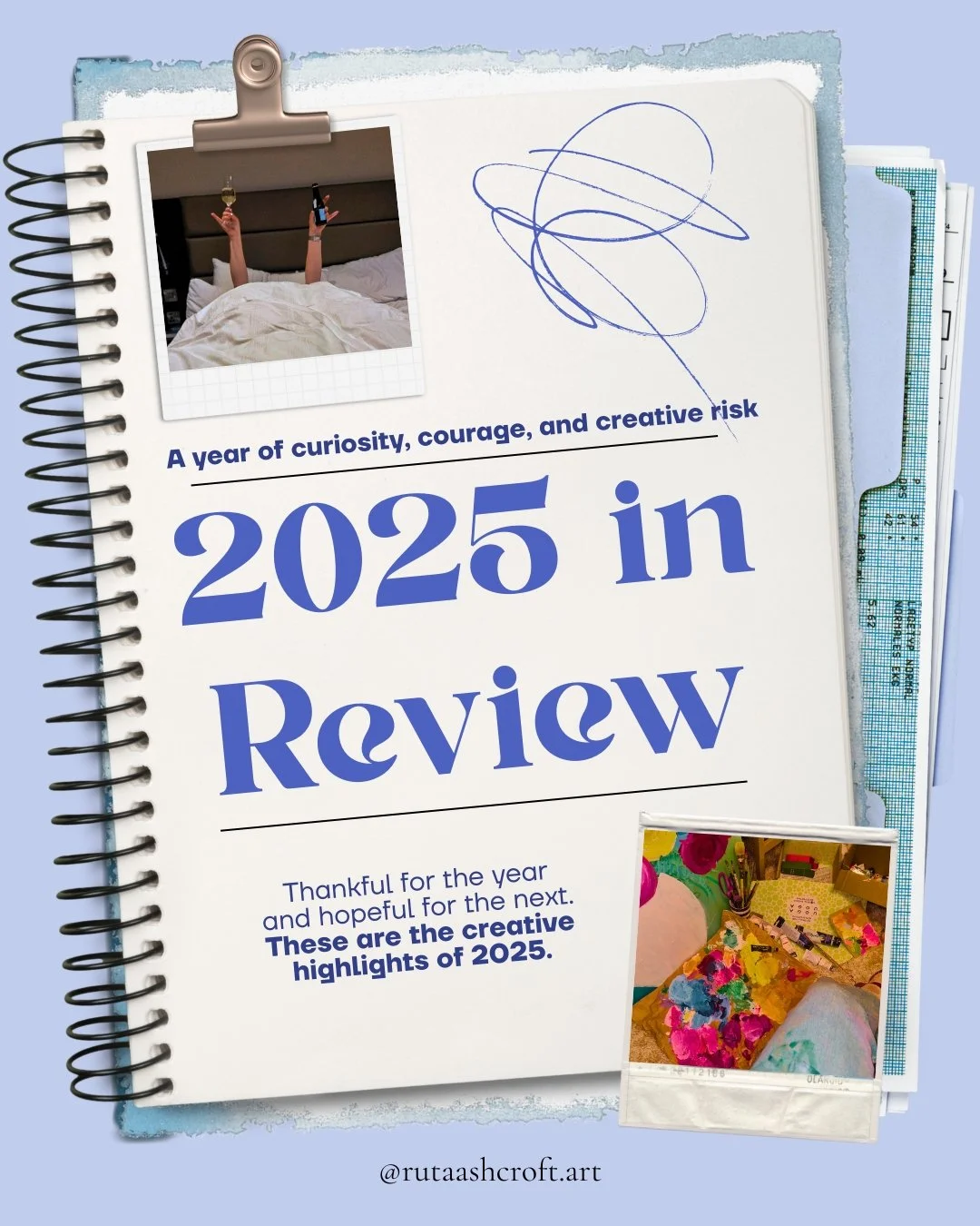 2025, wrapped. 🤗

This year, music, books, and adventures all led me to the same place: growth doesn&rsquo;t require reinvention - just expansion.

I stopped choosing either/or, listened to the quiet creative pull, and let curiosity shape a more lay