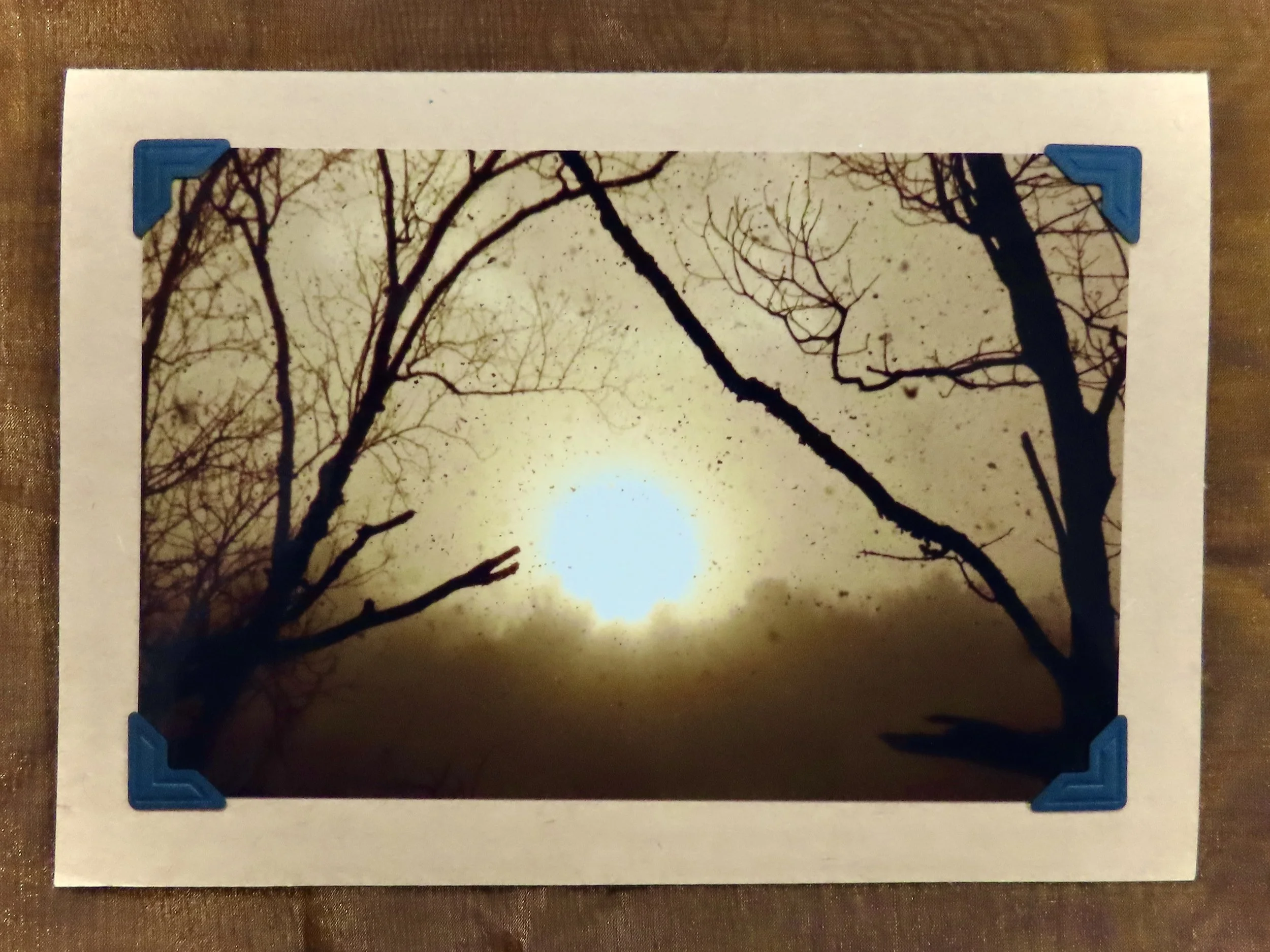 Sun Snow Greeting Card