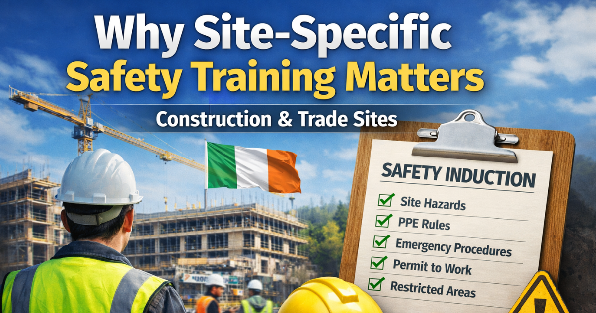 Why Site-Specific Safety Training Matters on Construction and Trade Sites