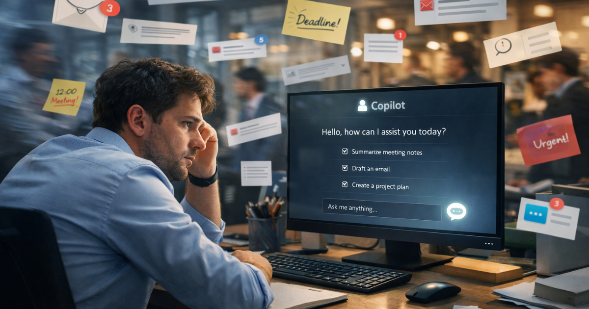 Everyone Has Copilot. Why Is Everyone Still So Busy?