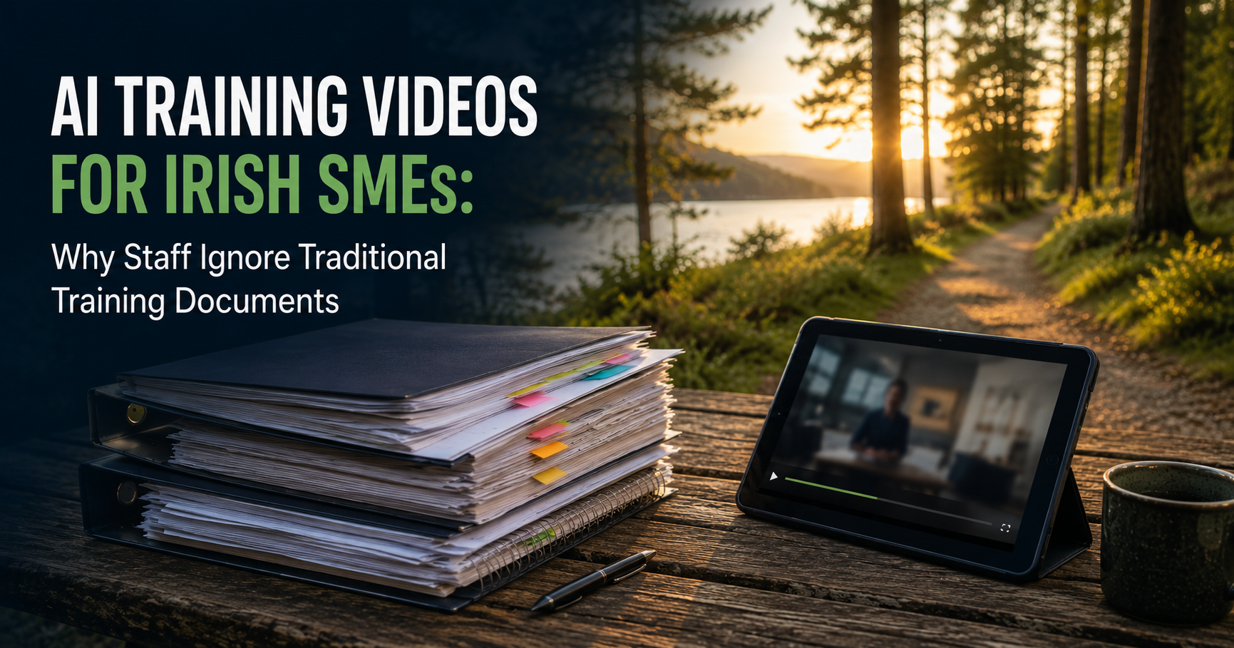 AI Training Videos for Irish SMEs: Why Staff Ignore Traditional Training Documents