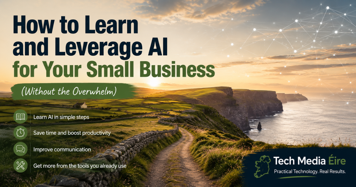 How to Learn and Leverage AI for Your Small Business (Without the Overwhelm)