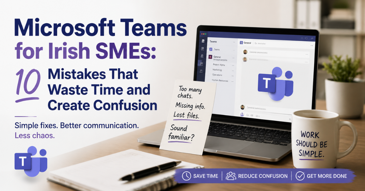Microsoft Teams for Irish Small Business :                      10 Mistakes That Waste Time and Create Confusion