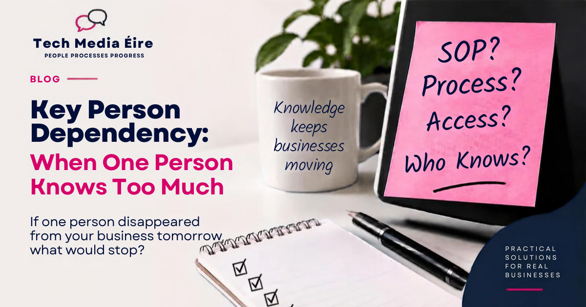 Key Person Dependency: When One Person Knows Too Much