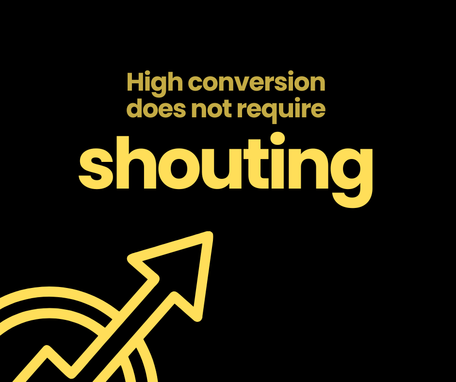 How to convert without brand damage.