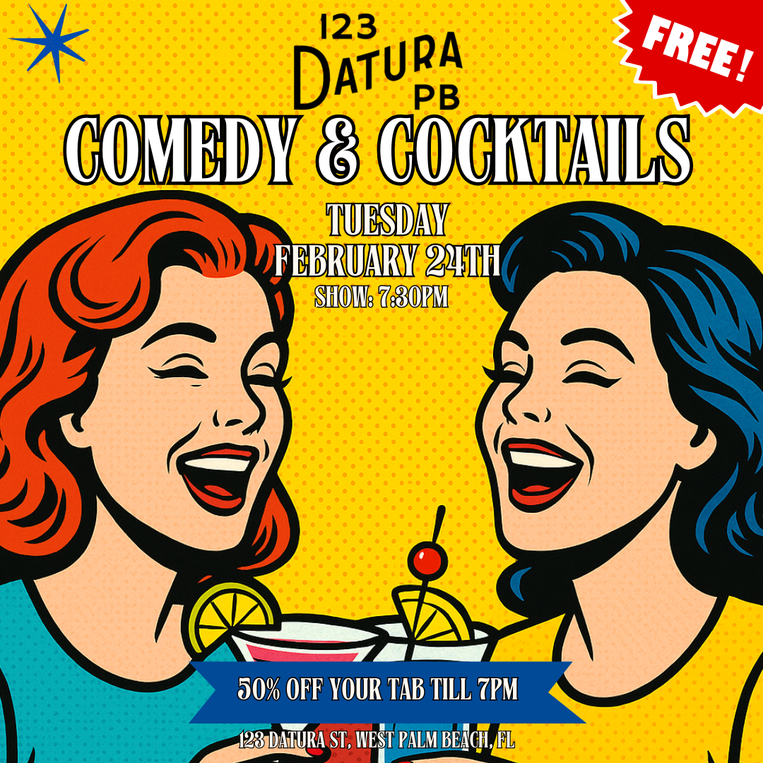 Comedy & Cocktails 2/24