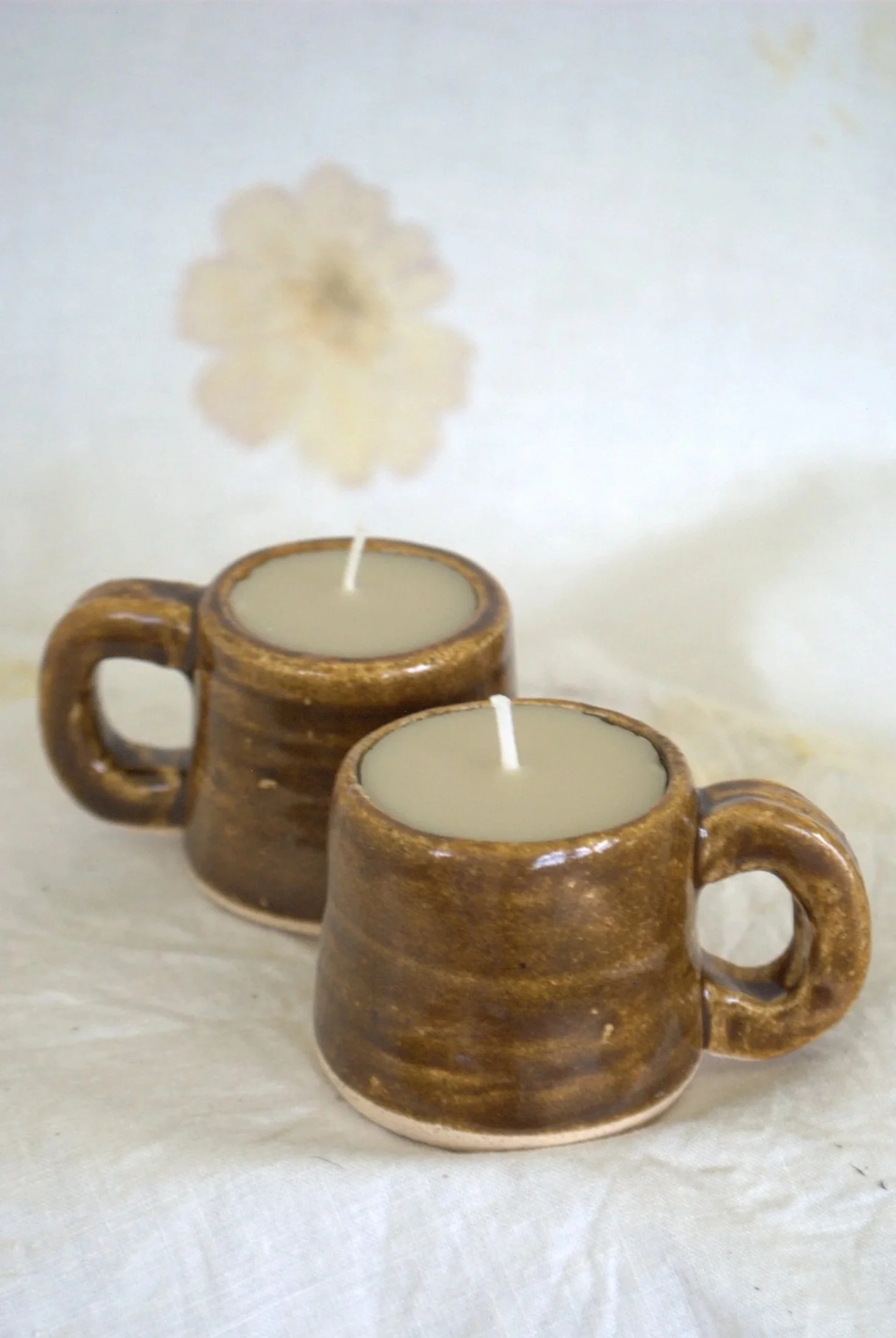 Mini Espresso Mug Candle Set