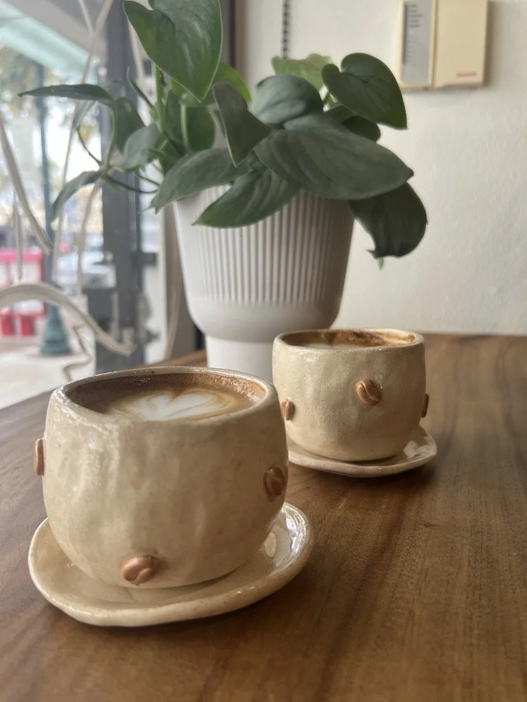 Espresso Bean Mug Set