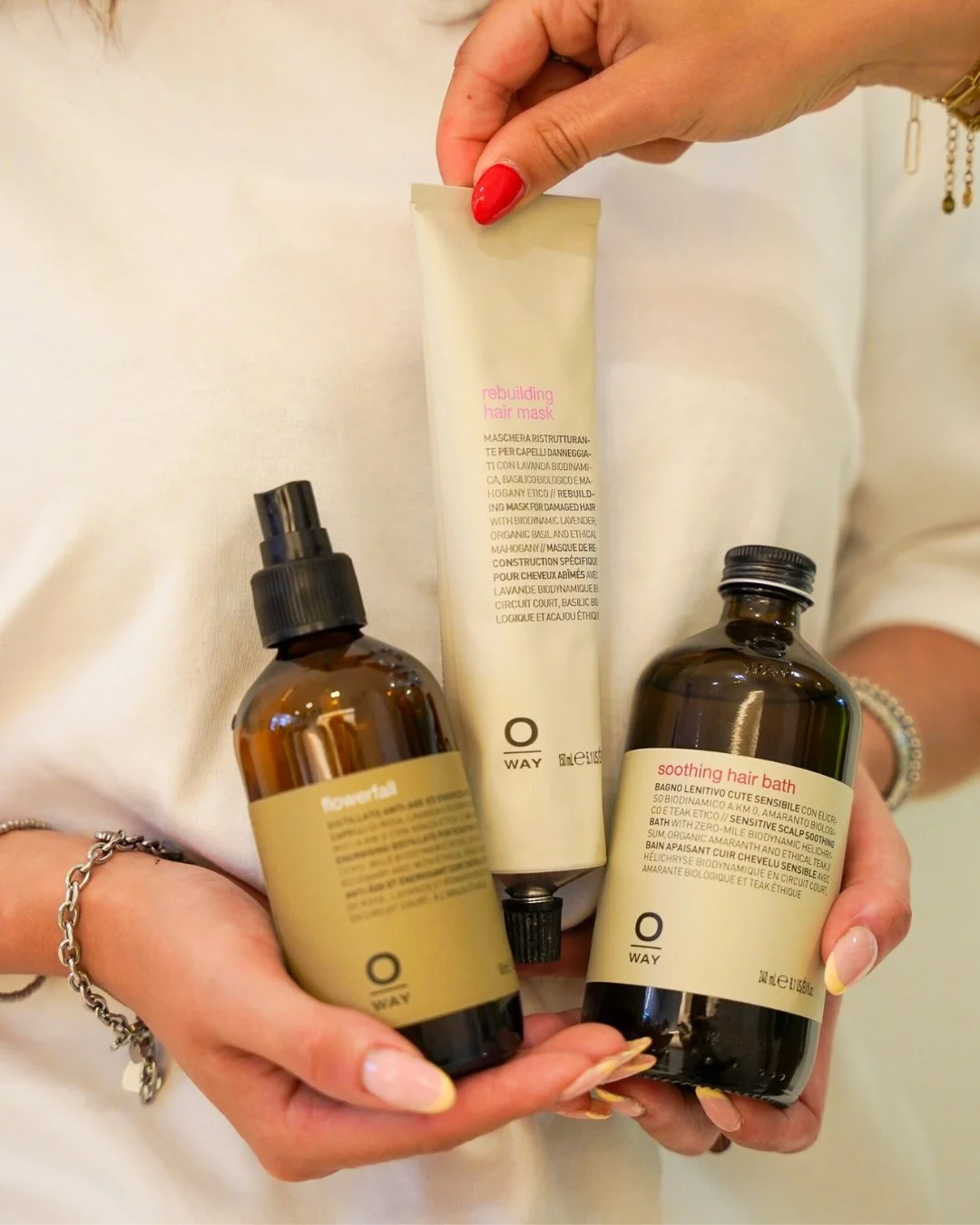 OWAY Producten tijdens Japanse Headspa in Deventer