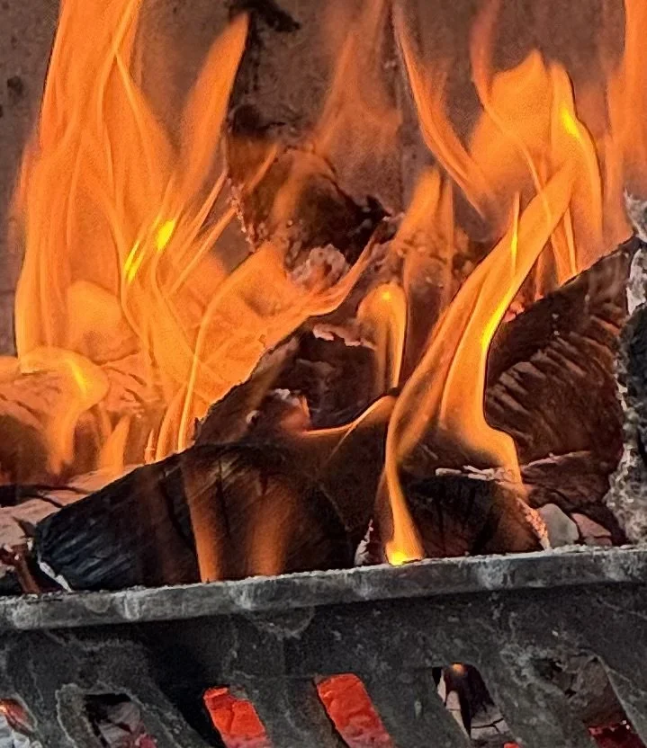 Dancing Fire Sprite. Fire brings in the energy of transformation.