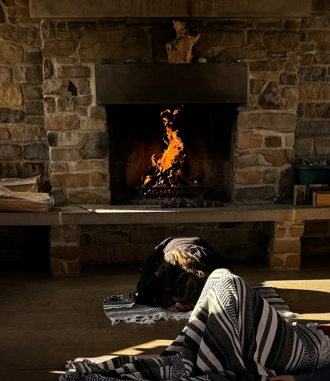 Let the drumbeat and music carry you