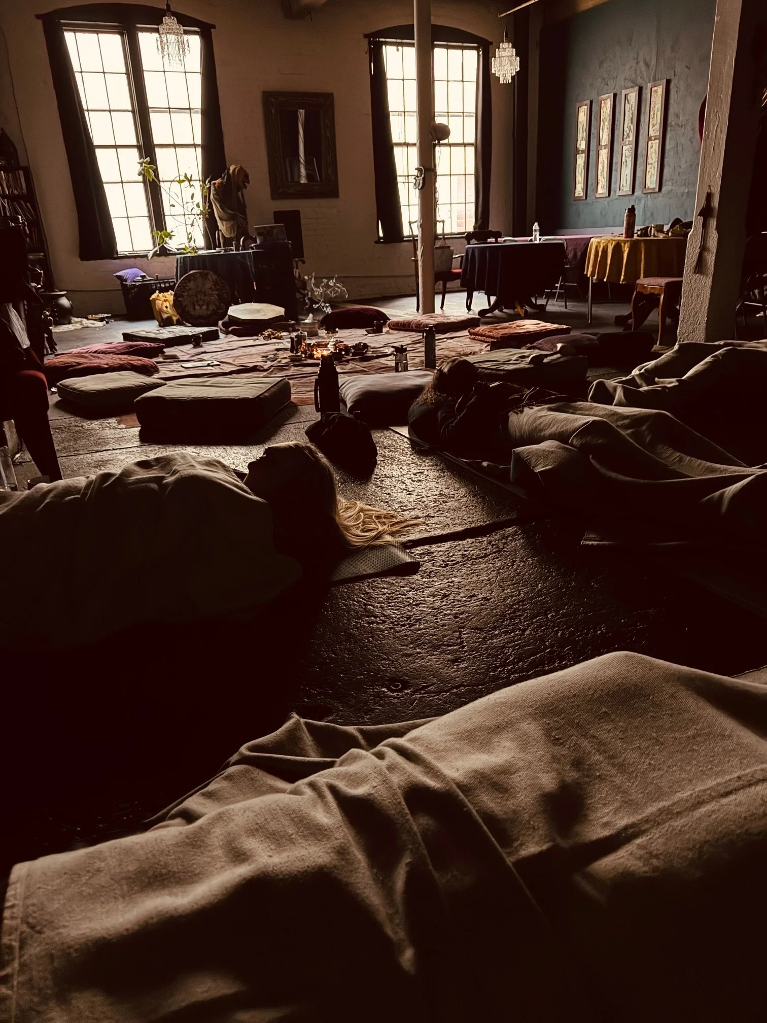 This sacred space started as a warehouse room and now hosts almost daily community events.