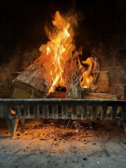 Sacred fires gives us images of the spirit guides in the room.