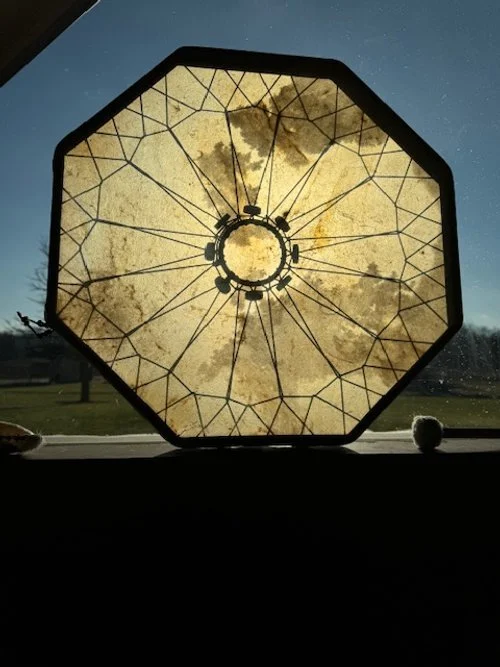 My cowskin drum being warmed in the sun, ready to bring the heartbeat of Pacha Mama to the ceremony.
