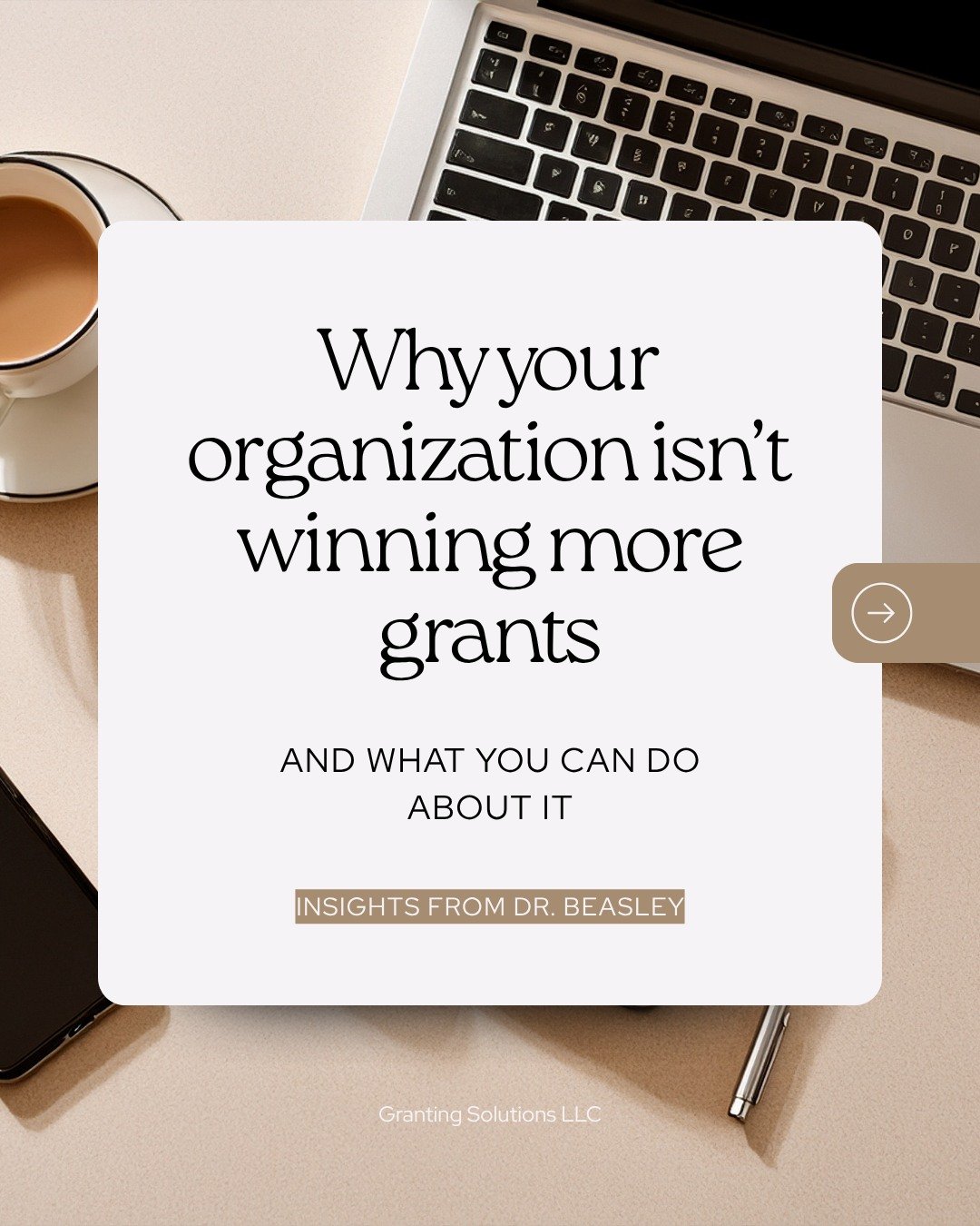 📌 Grant Writing Tip Tuesday

I'm sharing 5 simple grant writing tips that can help your organization save time, strengthen applications, and improve your chances of success.

👉 Swipe through to learn:
✔️ Why grant fit matters
✔️ The importance of d