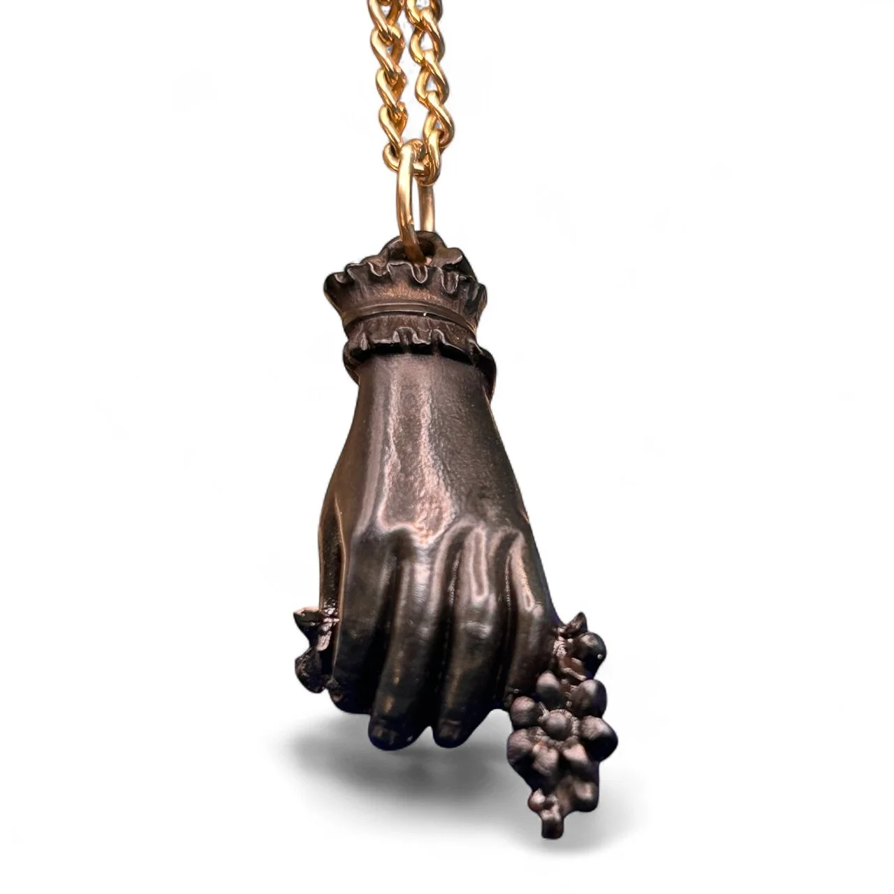 Victorian Mourning Jewellery Whitby Jet 9ct Gold