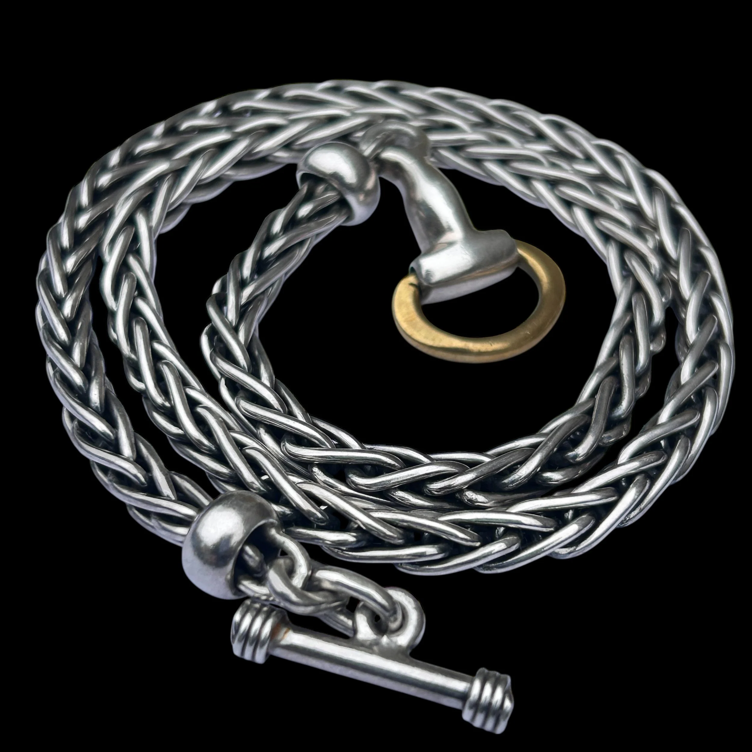 Vintage Foxchain Silver Sterling Equestrian Chain Jewellery