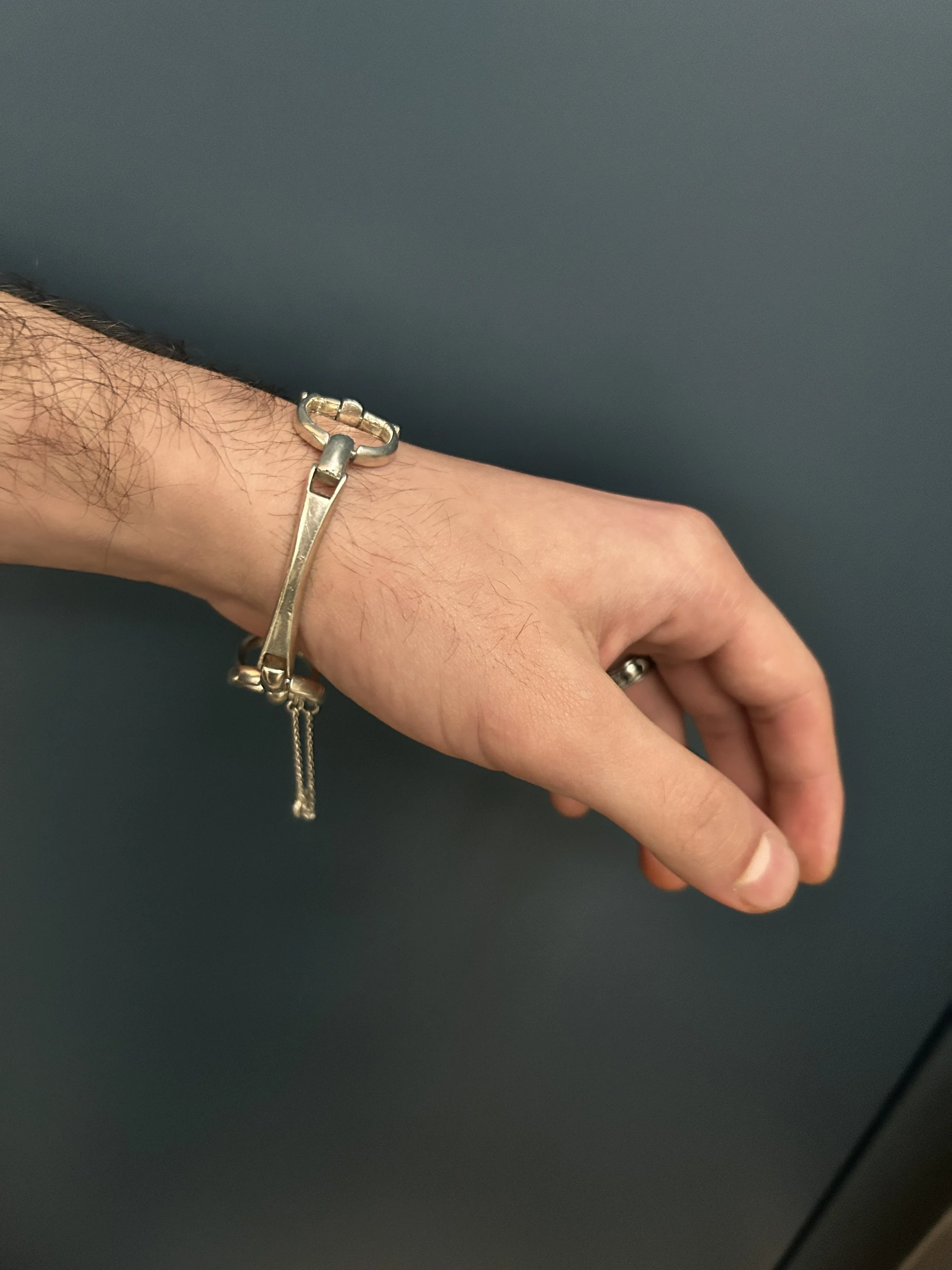 unisex silver bracelet