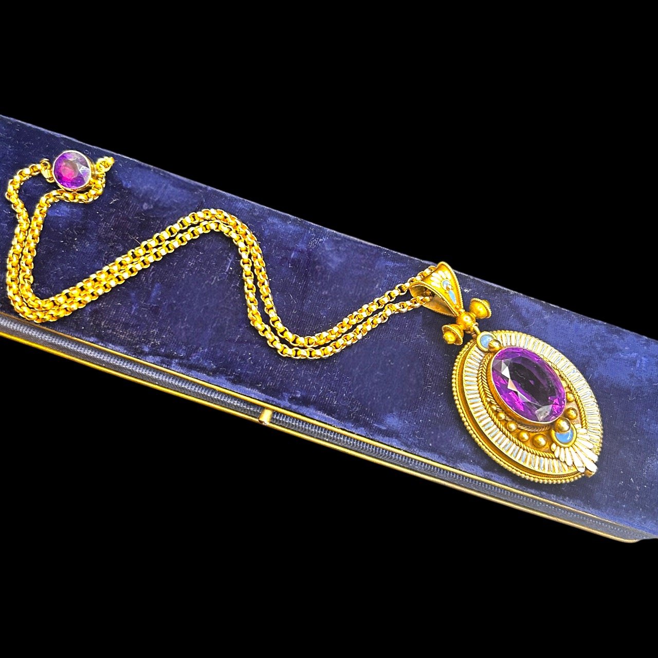 Victorian Necklace 9ct Gold