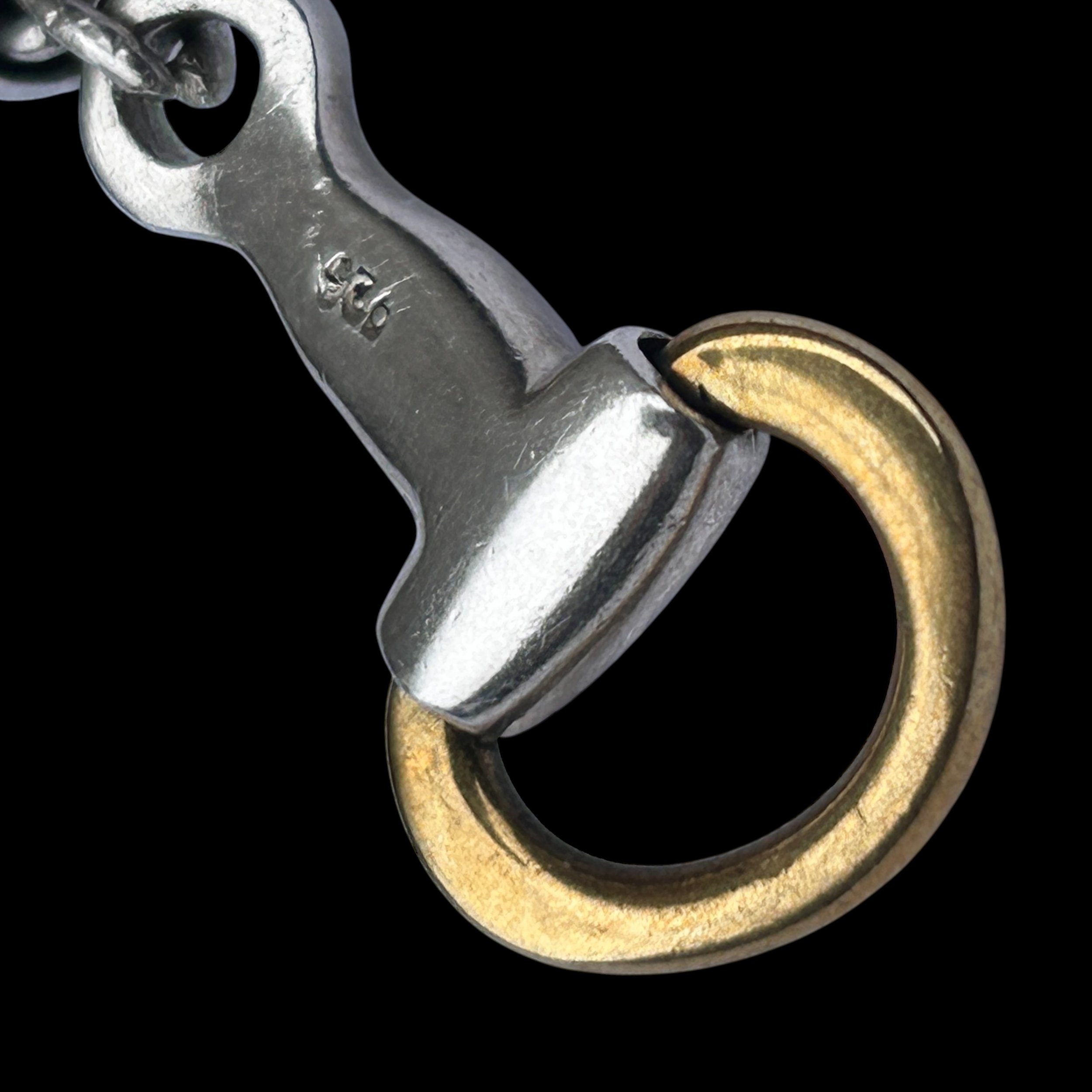 Snaffle bit chain vintage