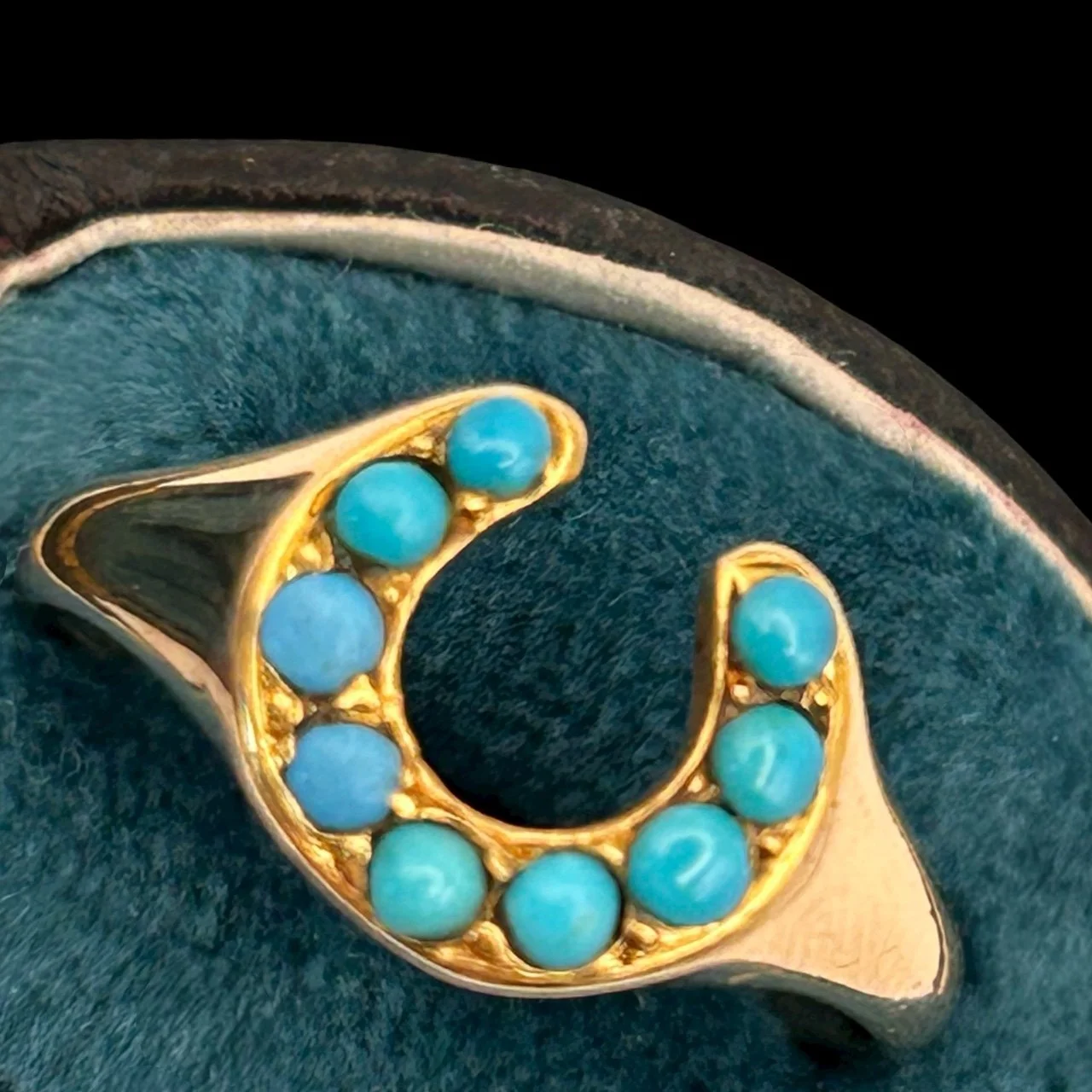 Turquoise Antique Jewelry Ring 15ct