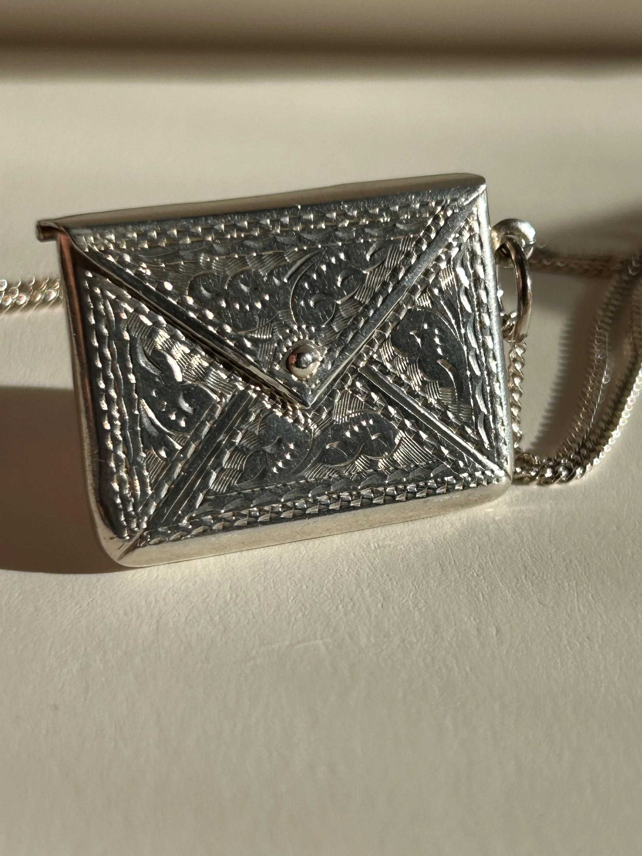 Novelty Charm Envelope Pendant Victorian Charm