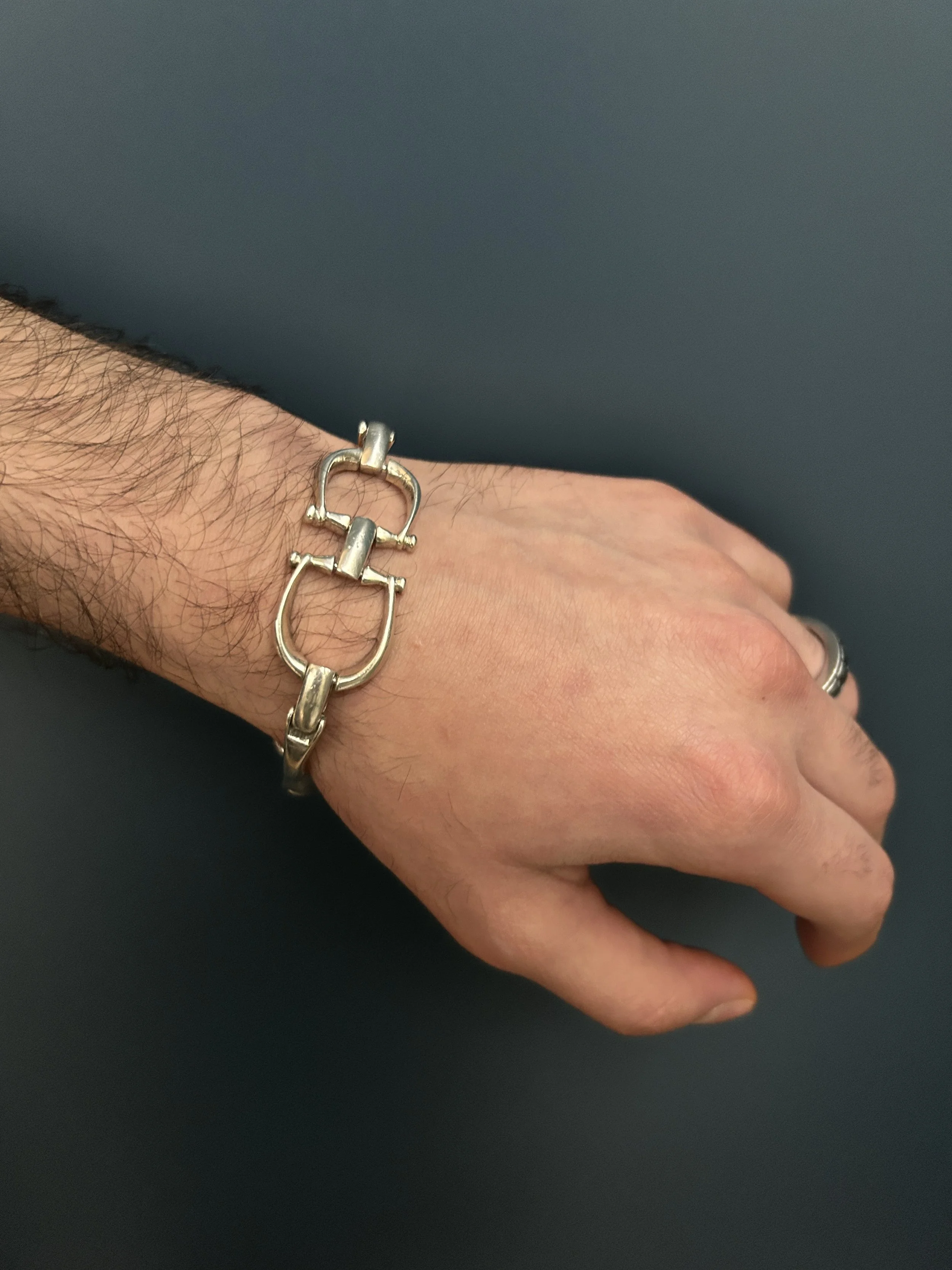 vintage snaffle bit jewelry silver sterling