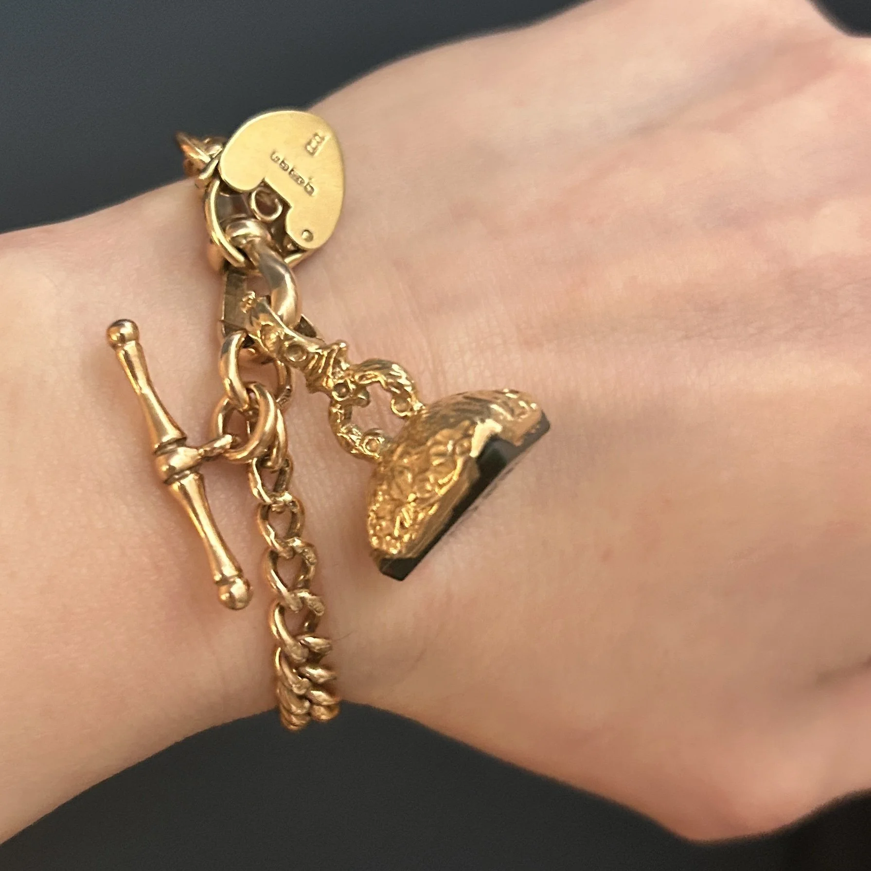 Watch Fob Antique 9ct Gold