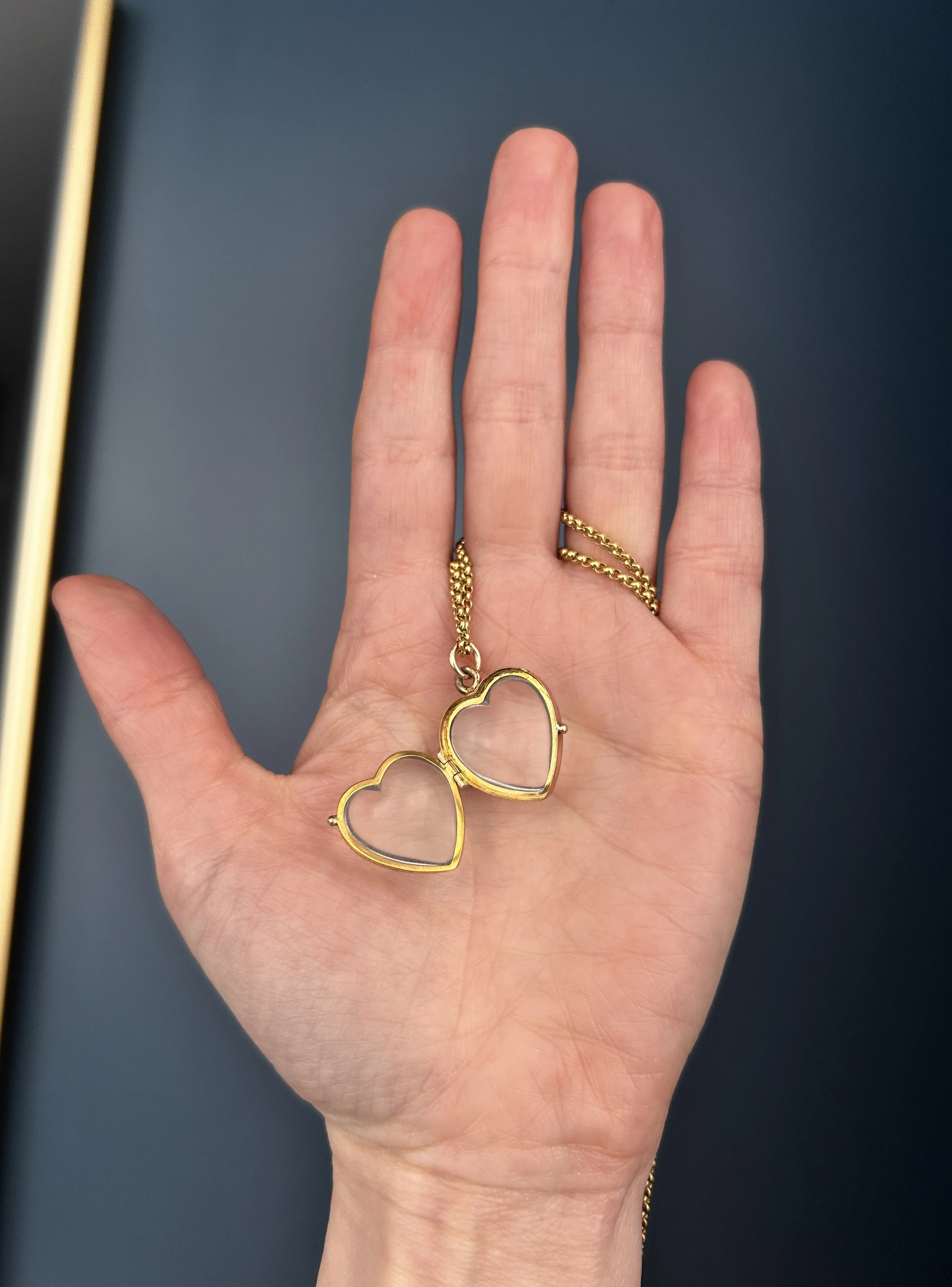 Antique Rock Crystal Locket