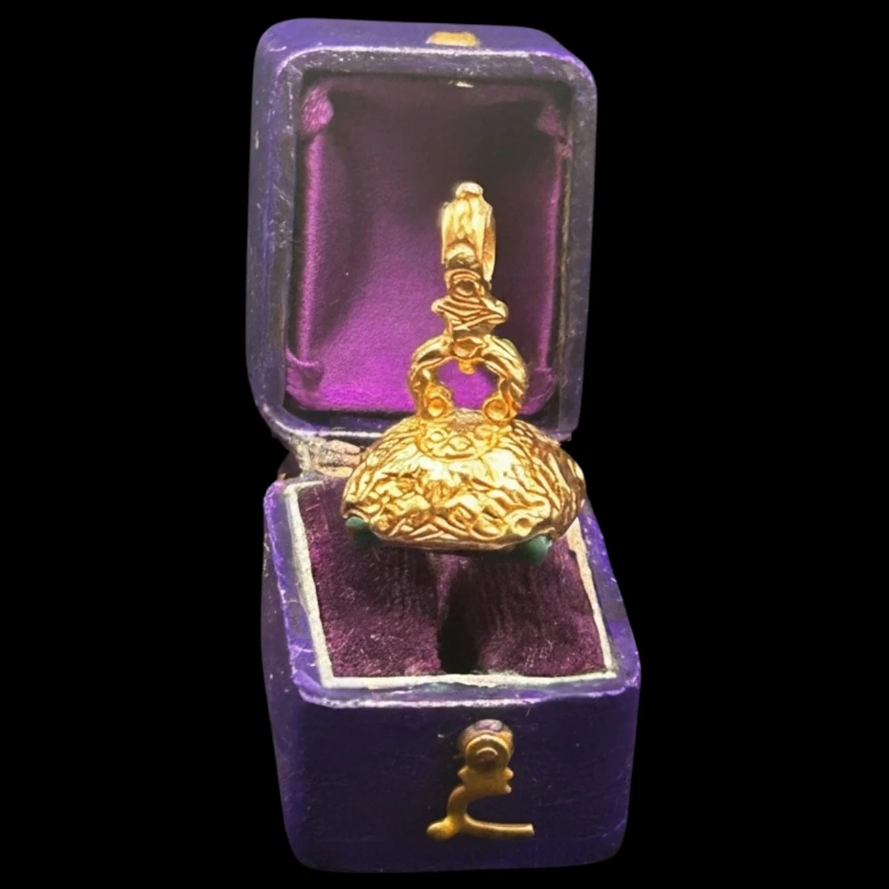 Antique Jewelry.  OLD RUBY LUCK