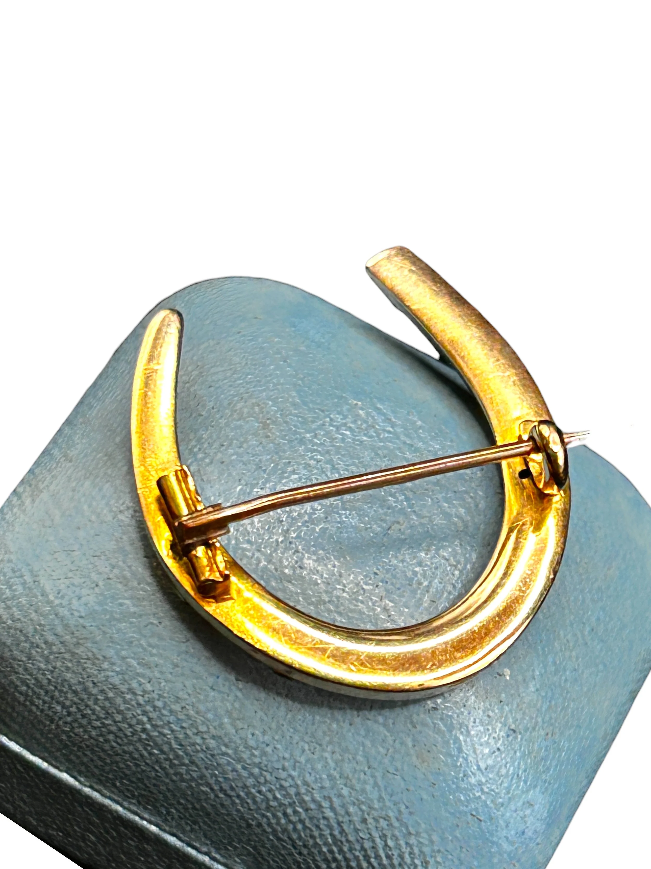 Platinum and Gold Horseshoe jewellery