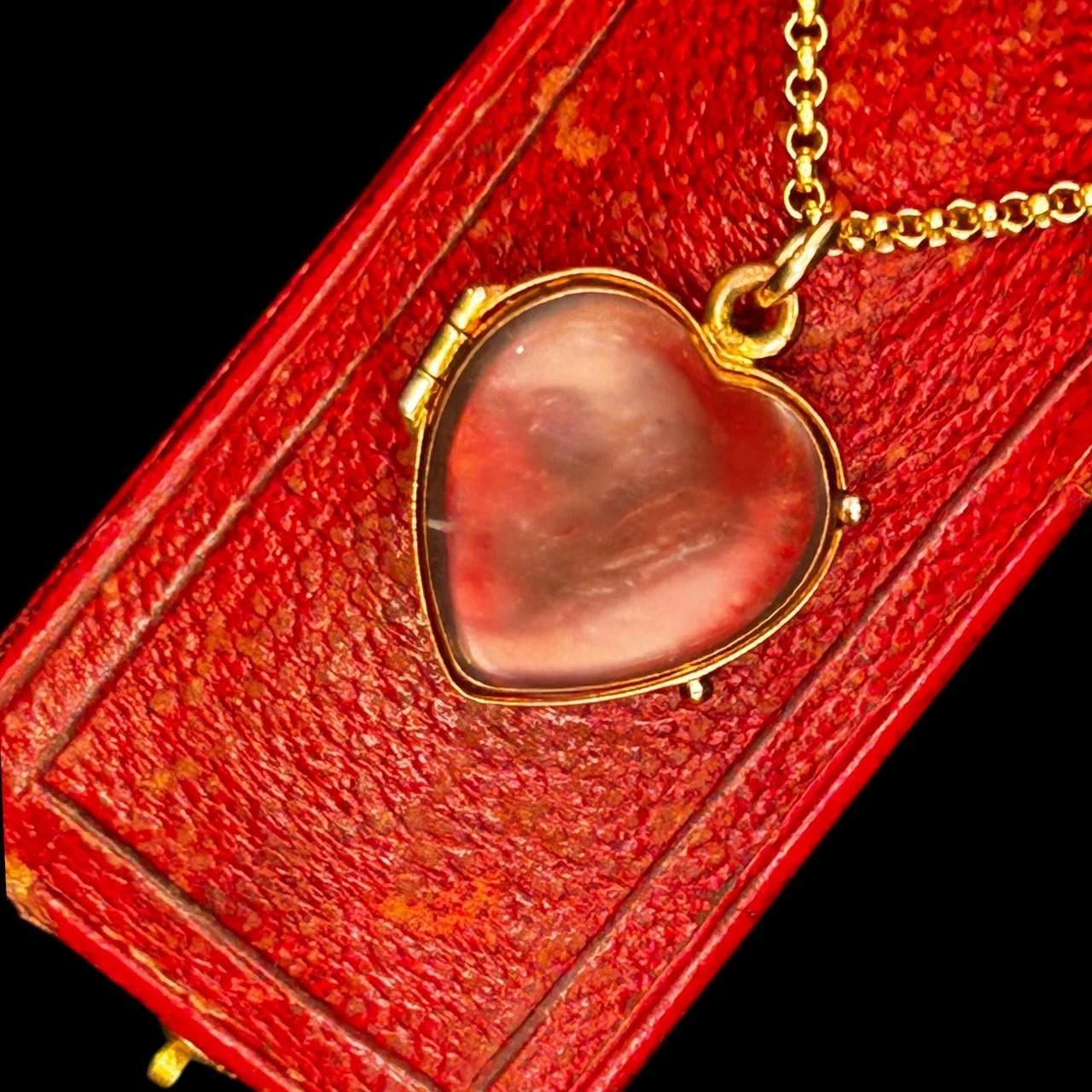 Victorian Rock Crystal Locket