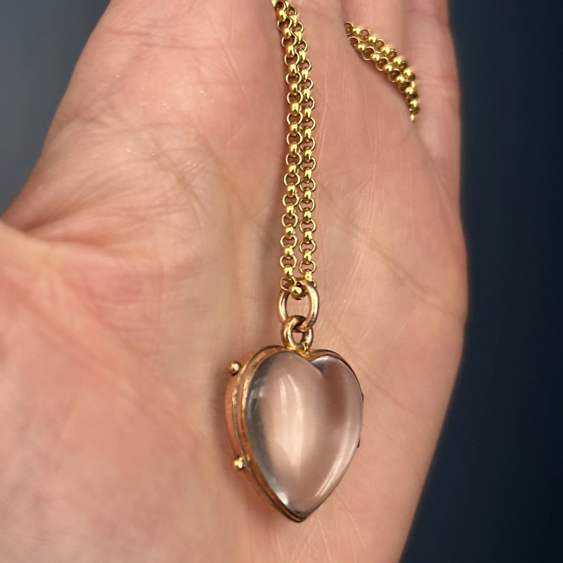 Rare Heart Locket Antique Jewellery