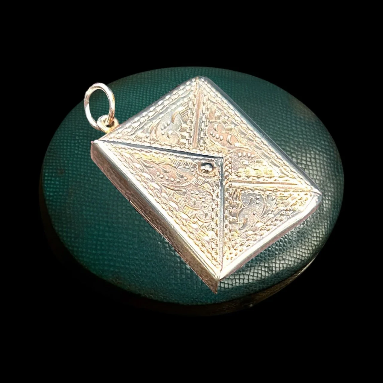 Victorian Silver Charm Pendant