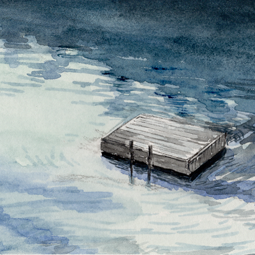 Watercolour and Pen Art