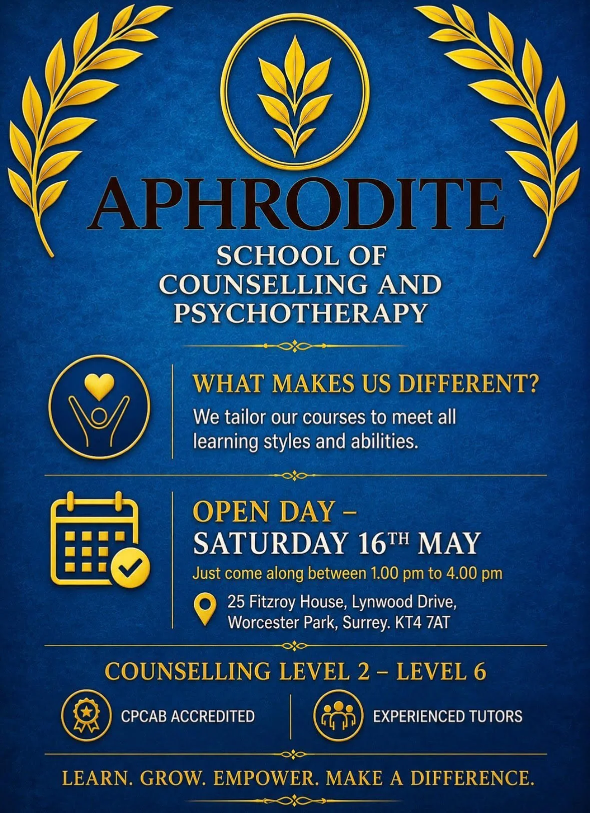 Aphrodite School Open Day, May 16th 2026