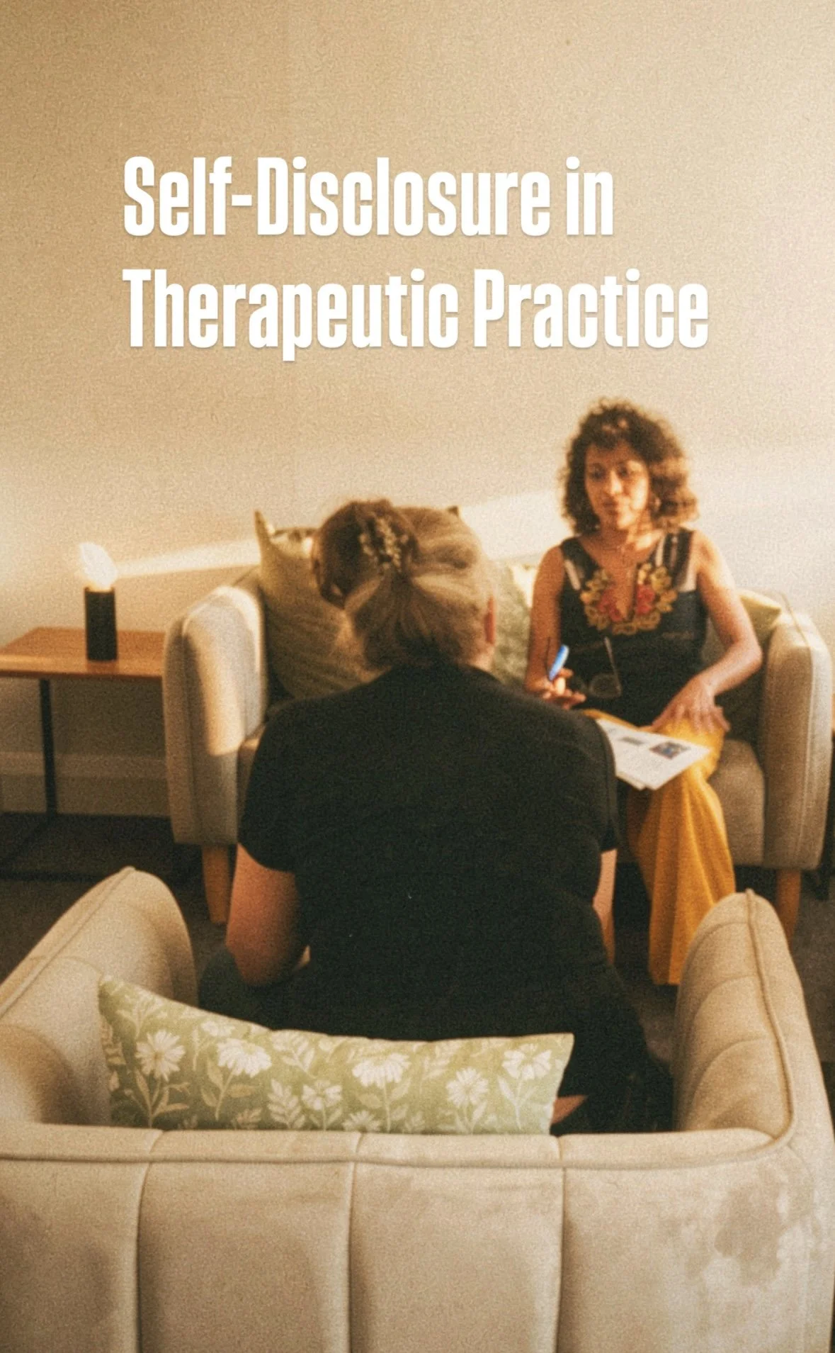 Self-Disclosure in Therapeutic Practice