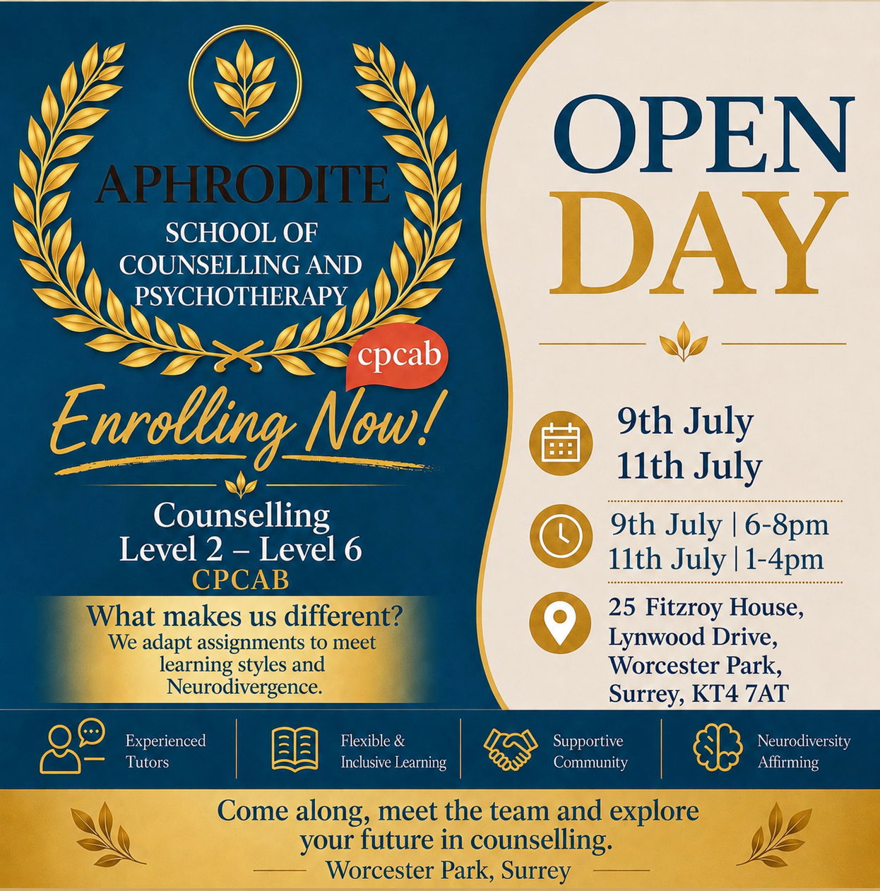 Aphrodite Open Days – July 2026