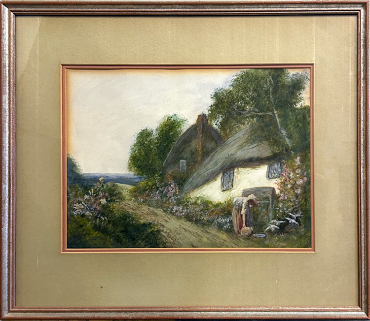 “Cottage Scene” 