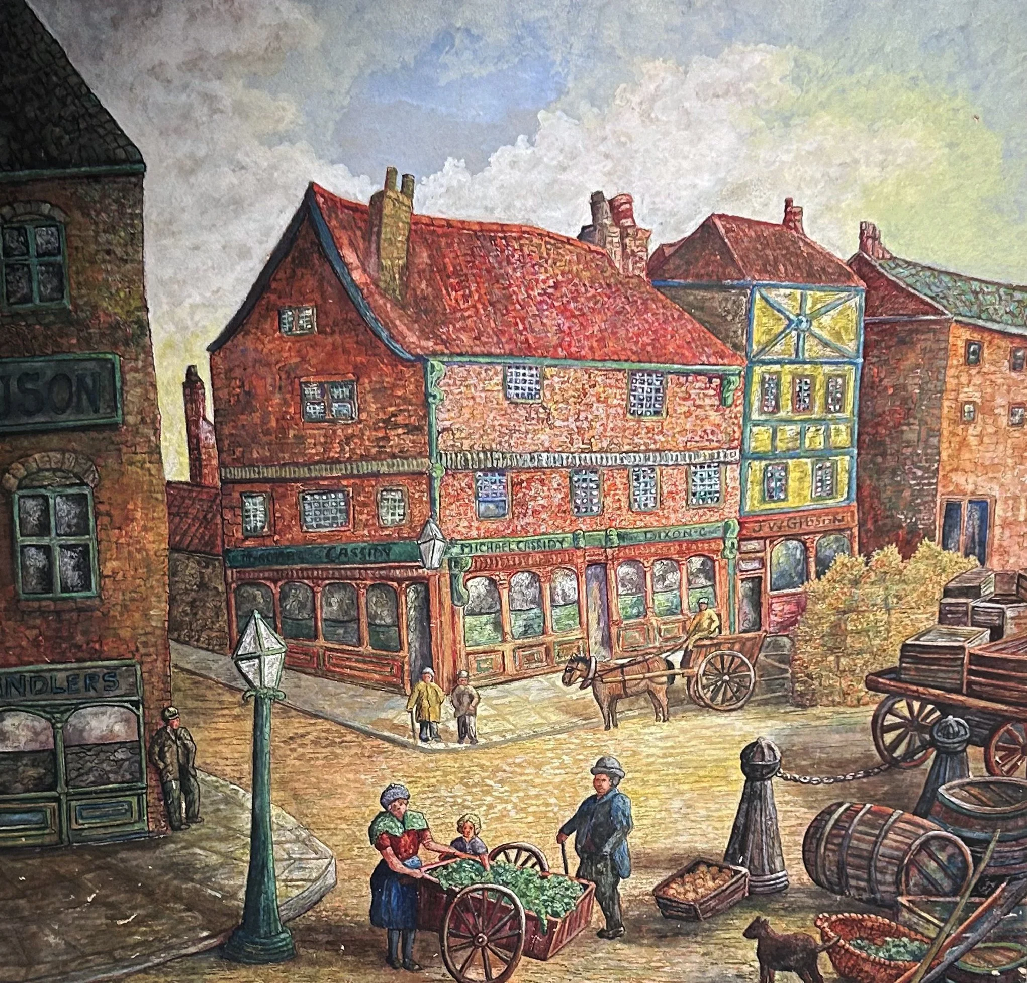 Unknown Artist - British Village Scene.jpg