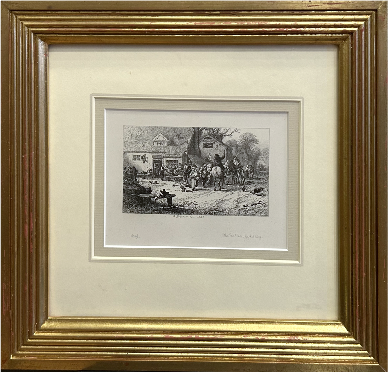 “The Inn Door – Market Day” 