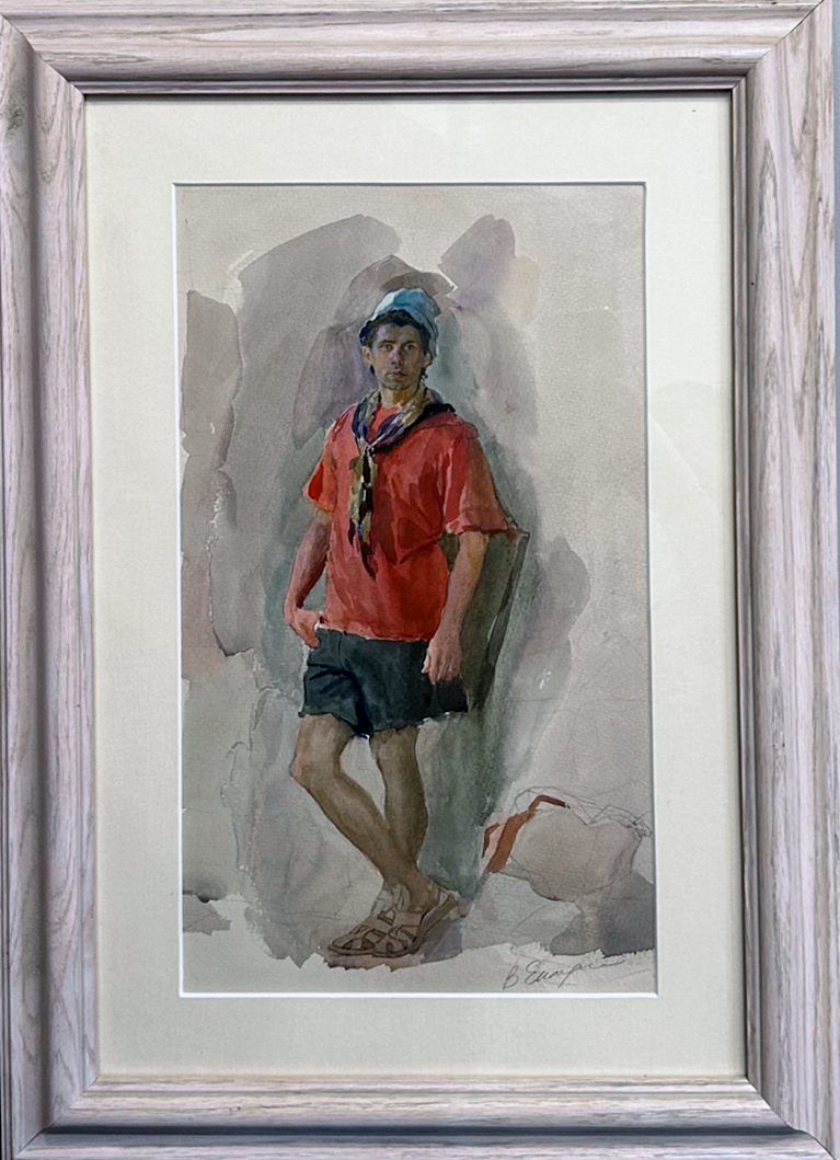 Vitaly Yekleris, "Young Man In Red"