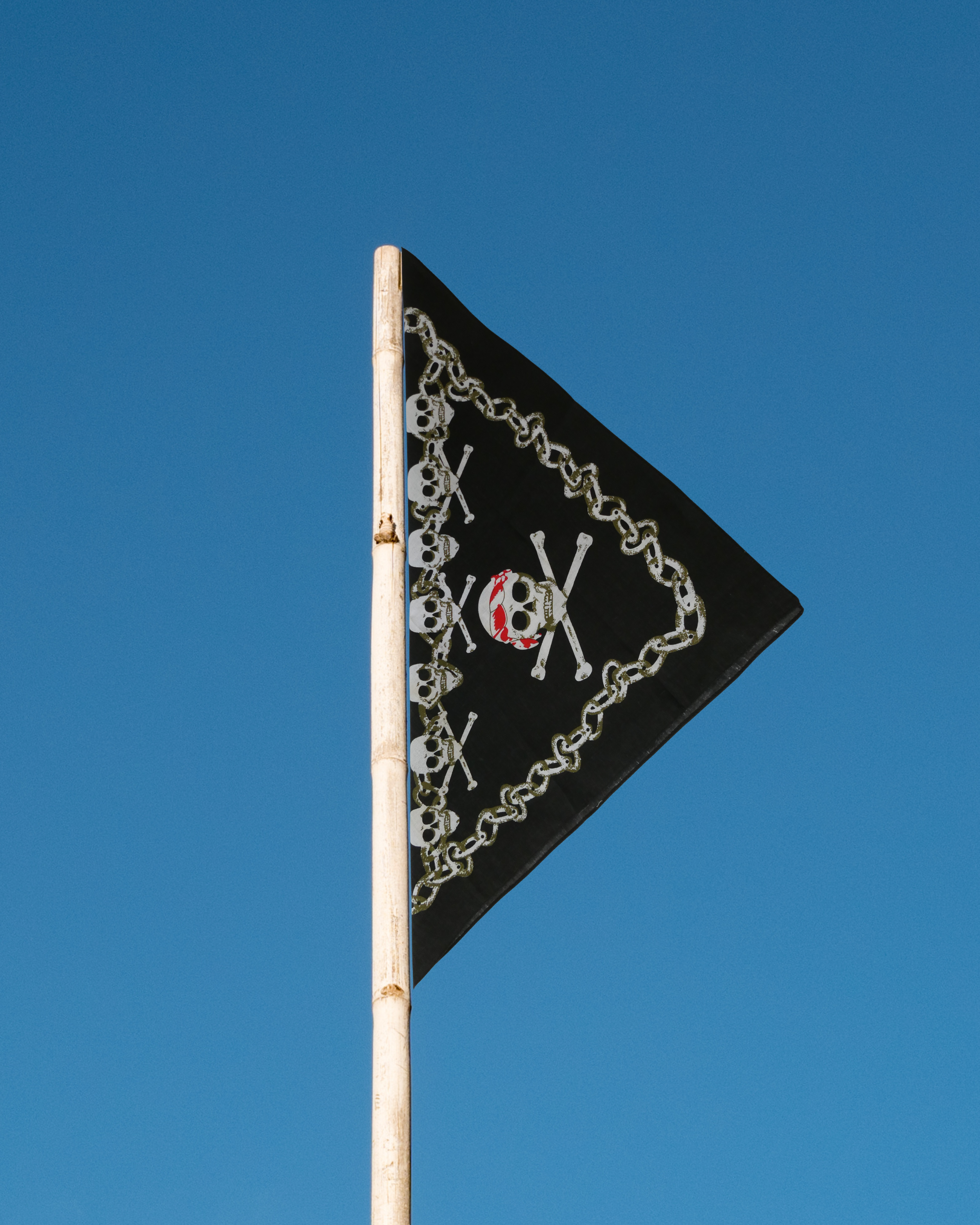 Deadstock Skull & Chain Bandana