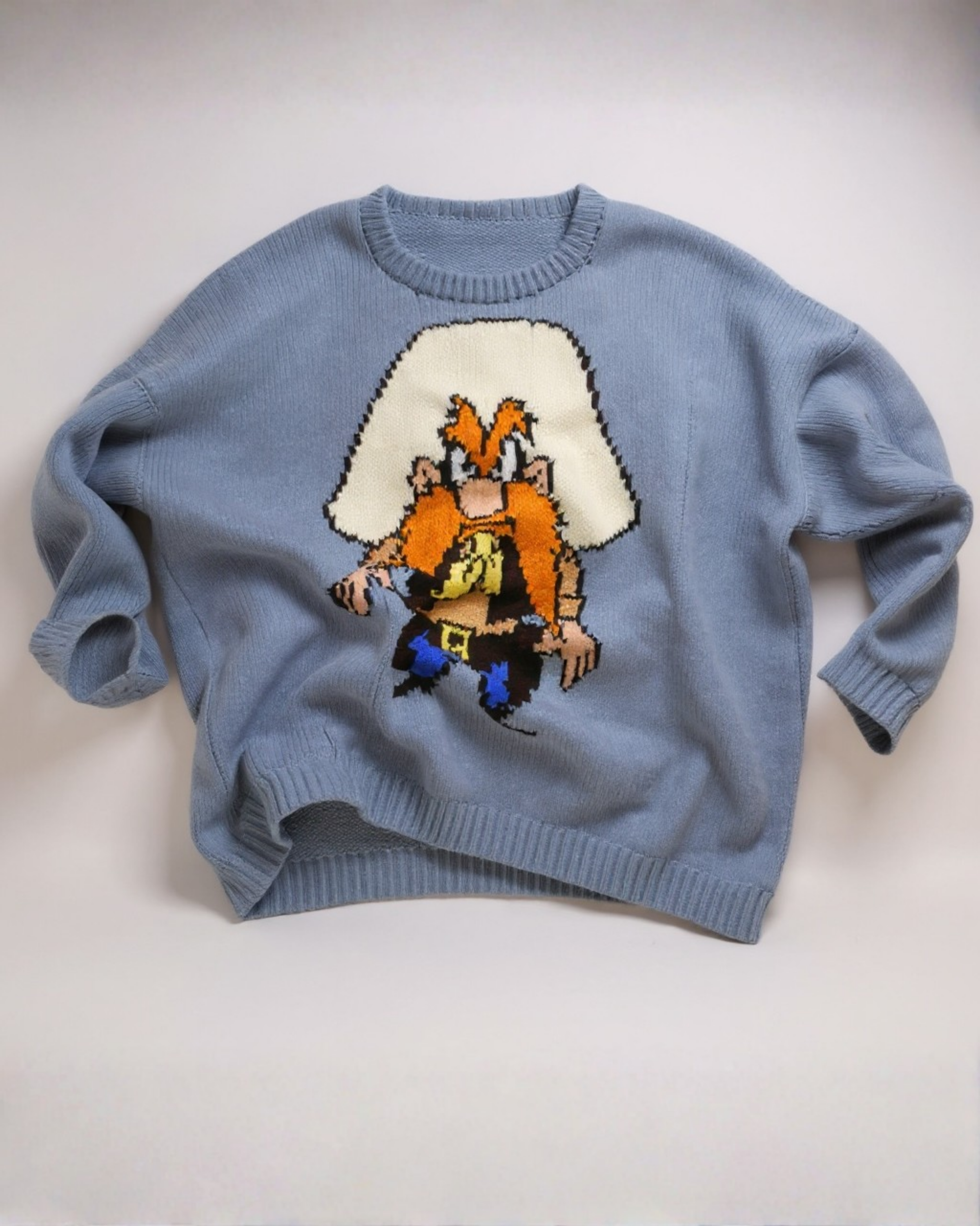 Hand Knit Yosemite Sam Sweater