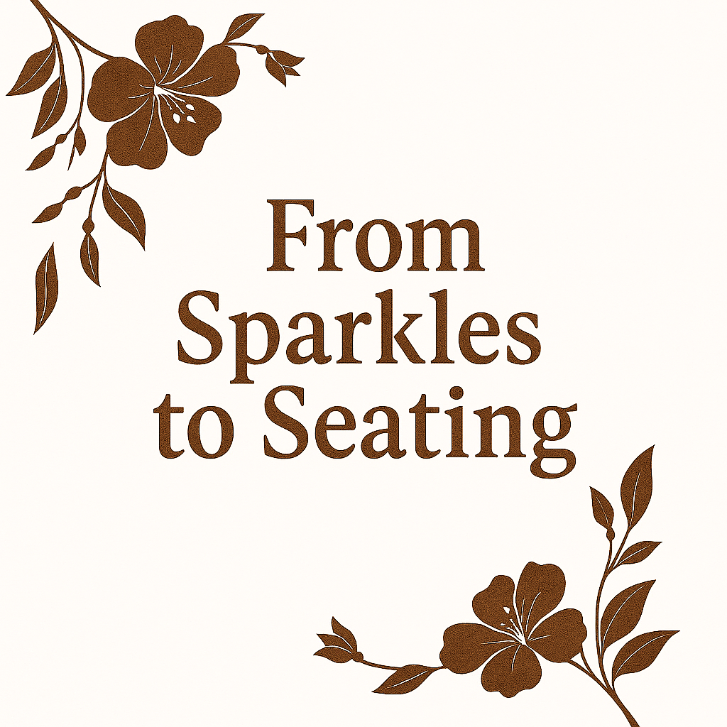 Package 2 - From Sparkles to Seating