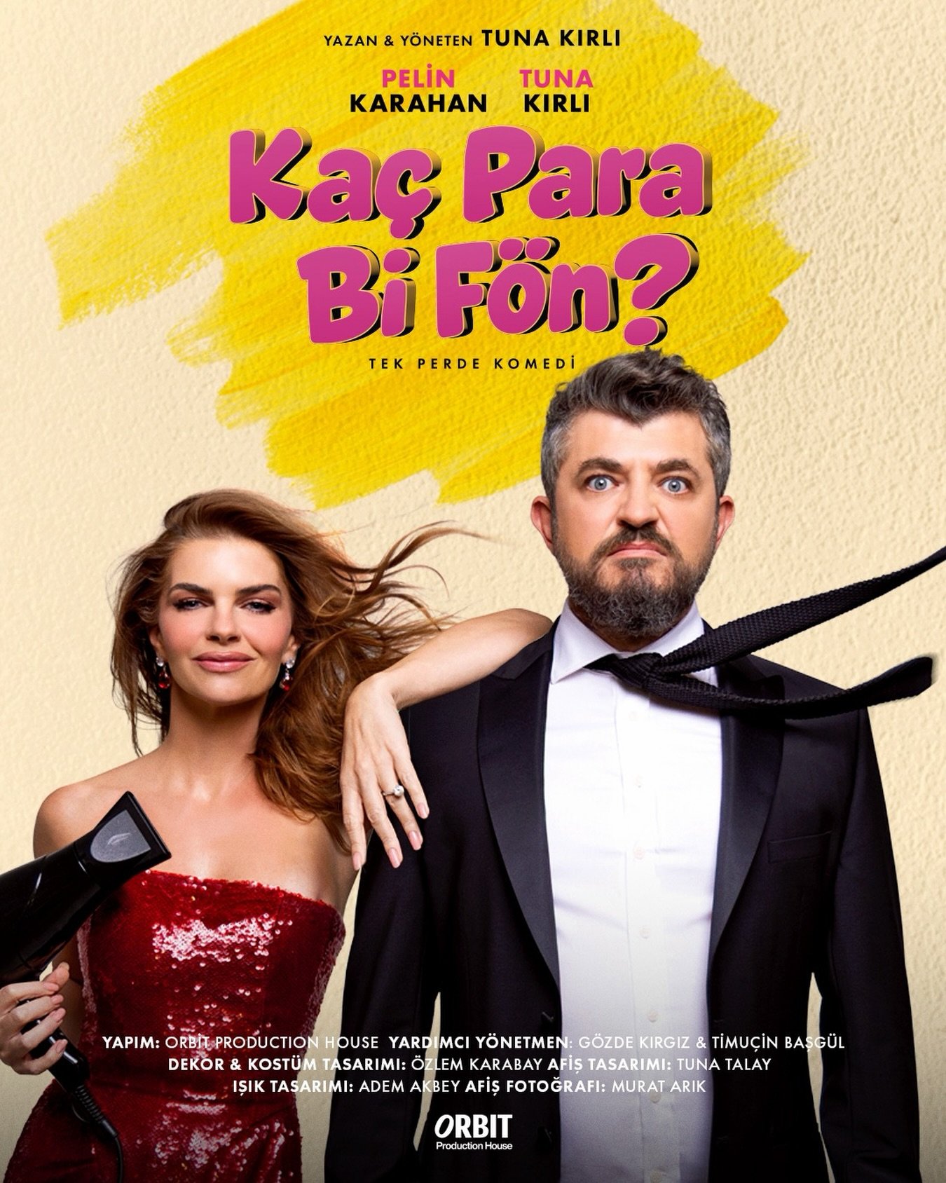 Ka&ccedil; Para Bi F&ouml;n? Afiş tasarımı sizlerle. 
.
.
Yapım @orbitproductionhouse 
Afiş Tasarım @tunatalay 
Fotoğraf @amuratarik 
Yazan ve Y&ouml;neten @tunakirli 

 @pelinkarahan