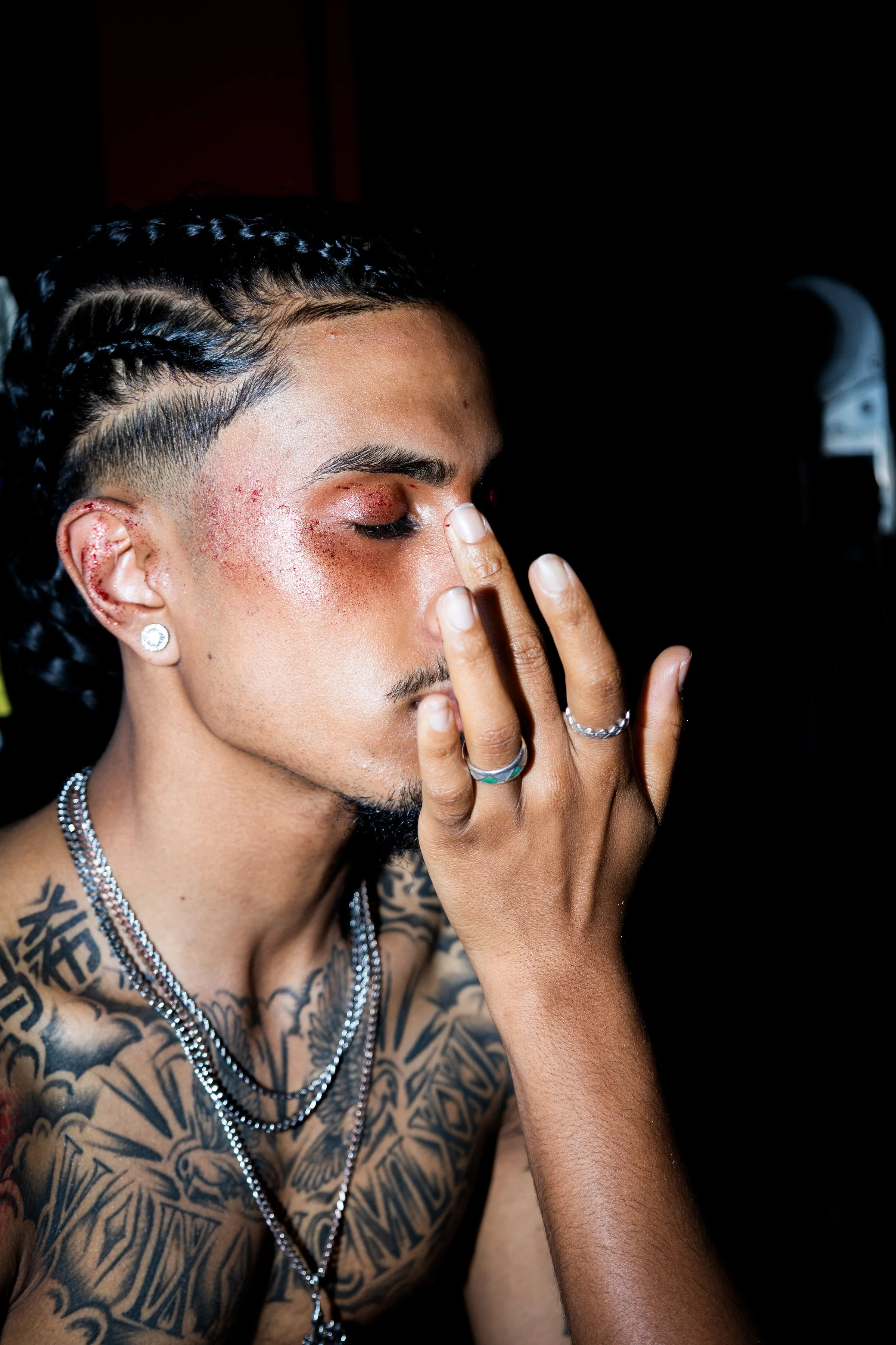 Jalen, Makeup by Stina. Shot by Macho Photography.