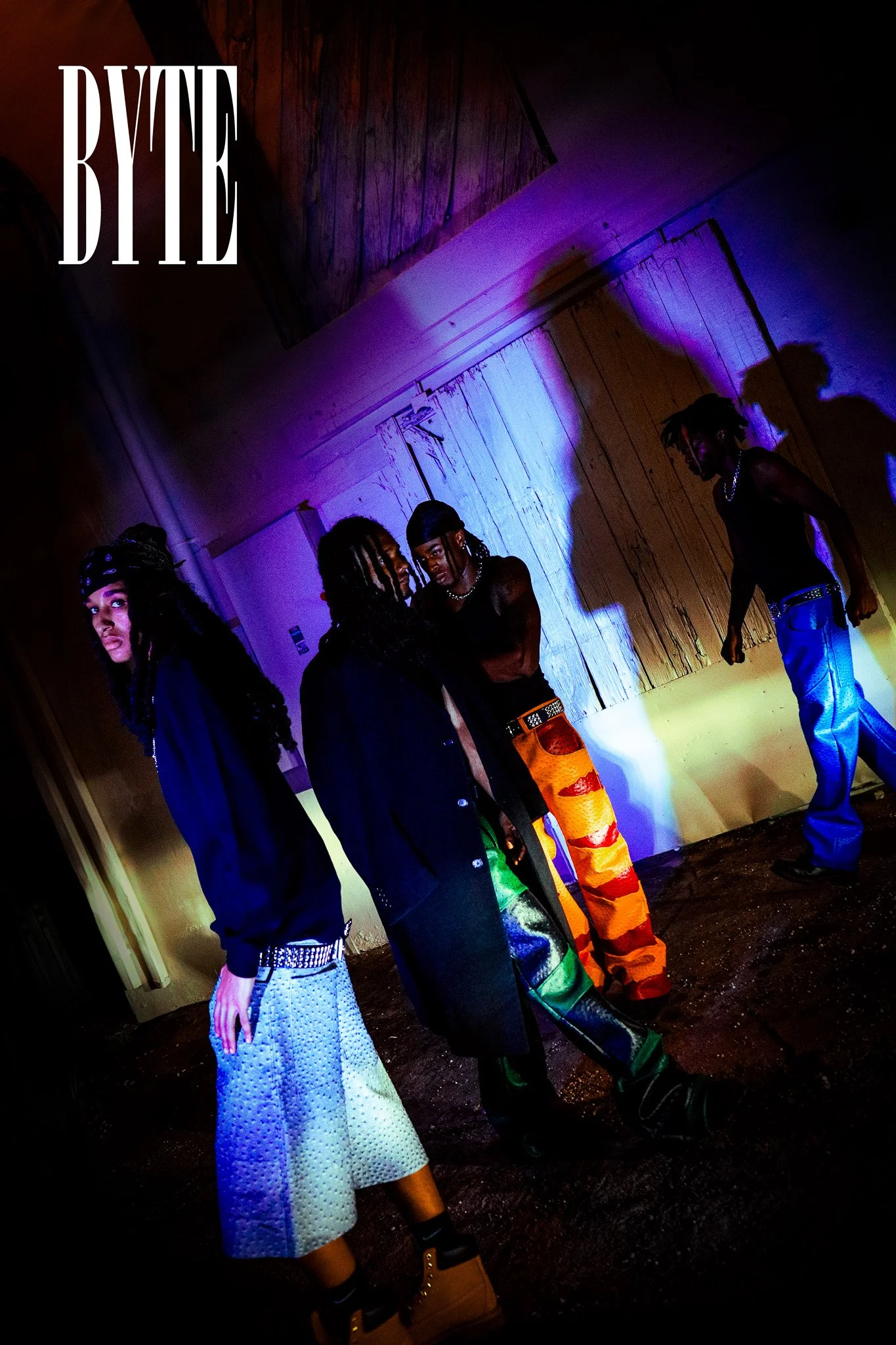 "Watch Your Step.", Ty, Nicolas, Jigg, & Kuro. Shot by Te