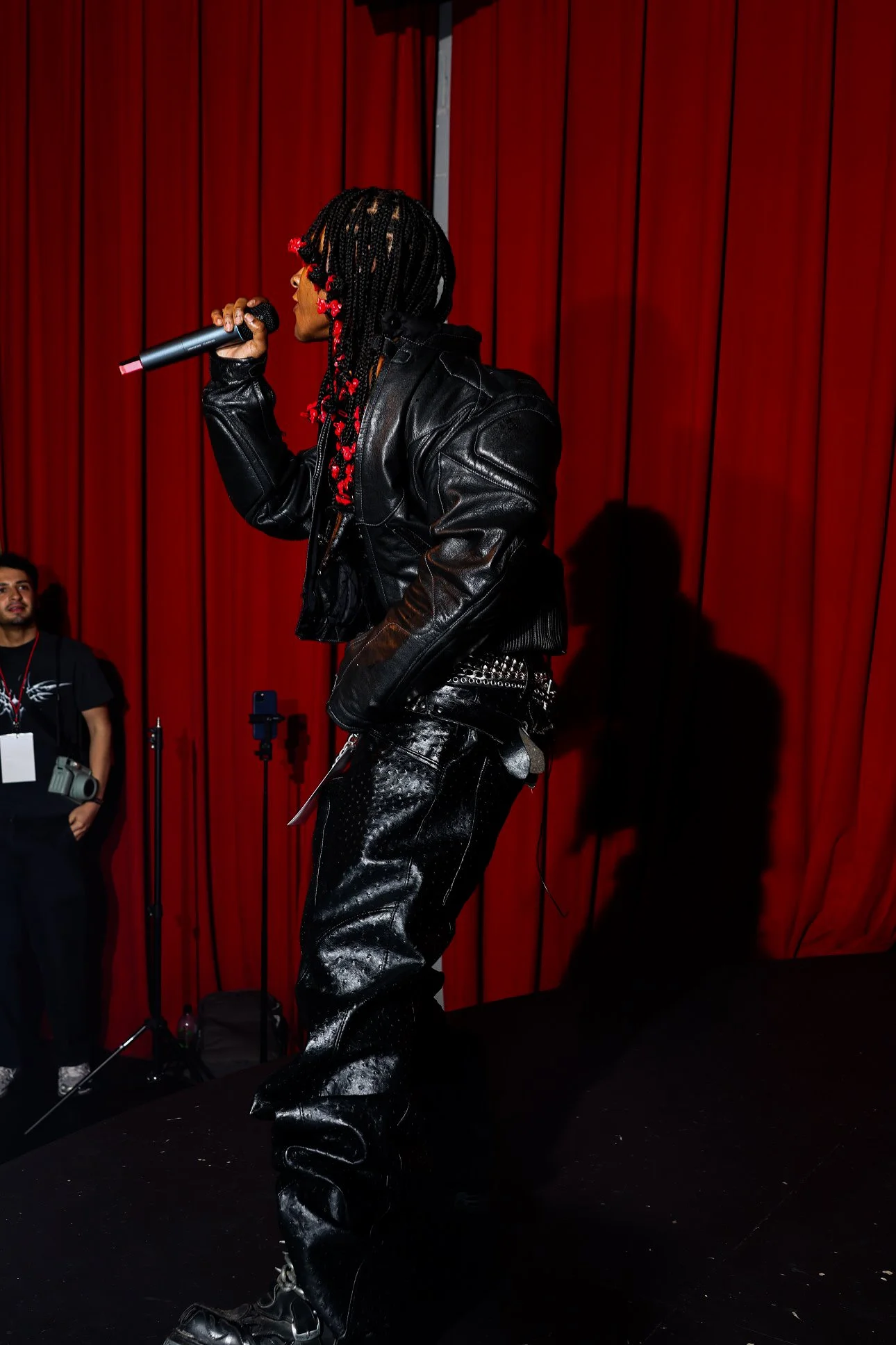 Te Aly performing in BYTE. Shot by Macho Photography.