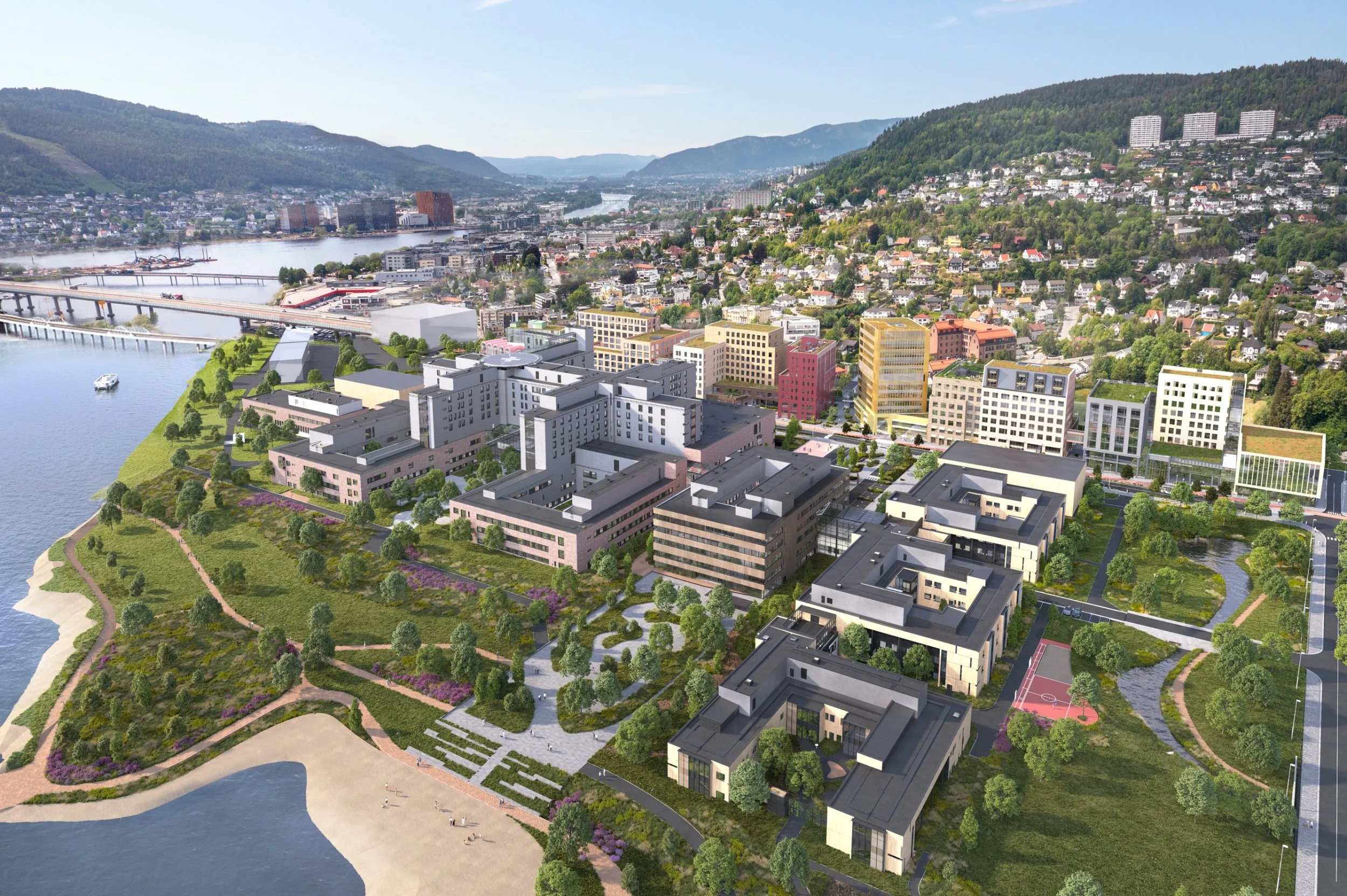 Det nye sykehuset i Drammen